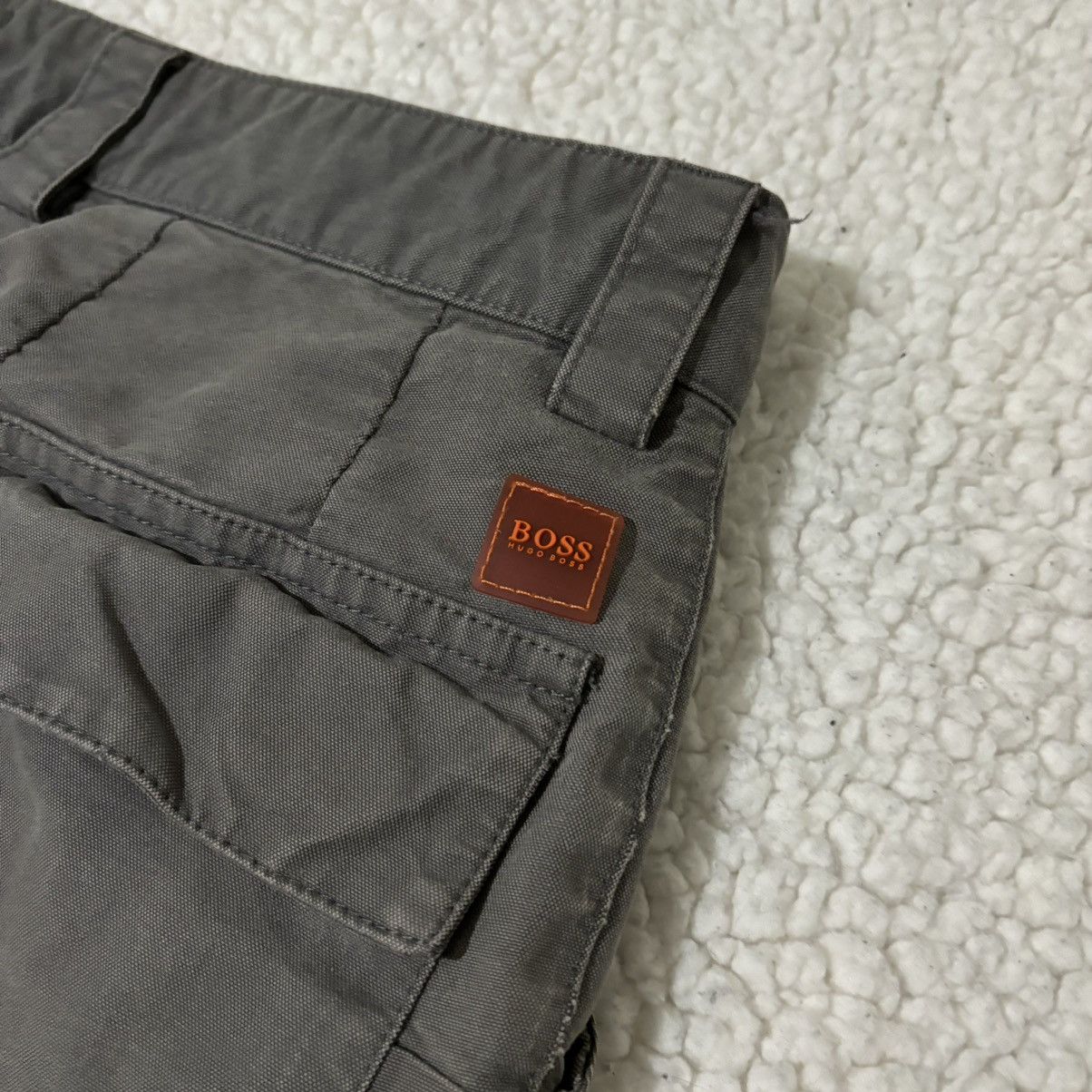 Hugo Boss × Vintage Vintage Hugo Boss Grey Pants Size US 31 - 7 Thumbnail