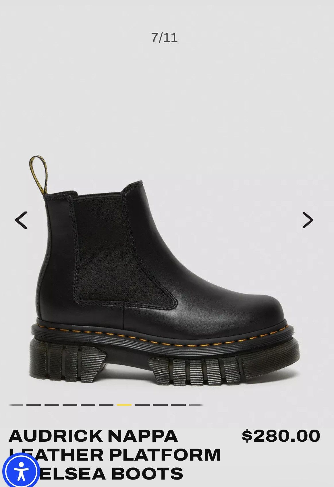 Dr. Martens Audrick Chelsea Size US 10 / EU 43 - 2 Thumbnail