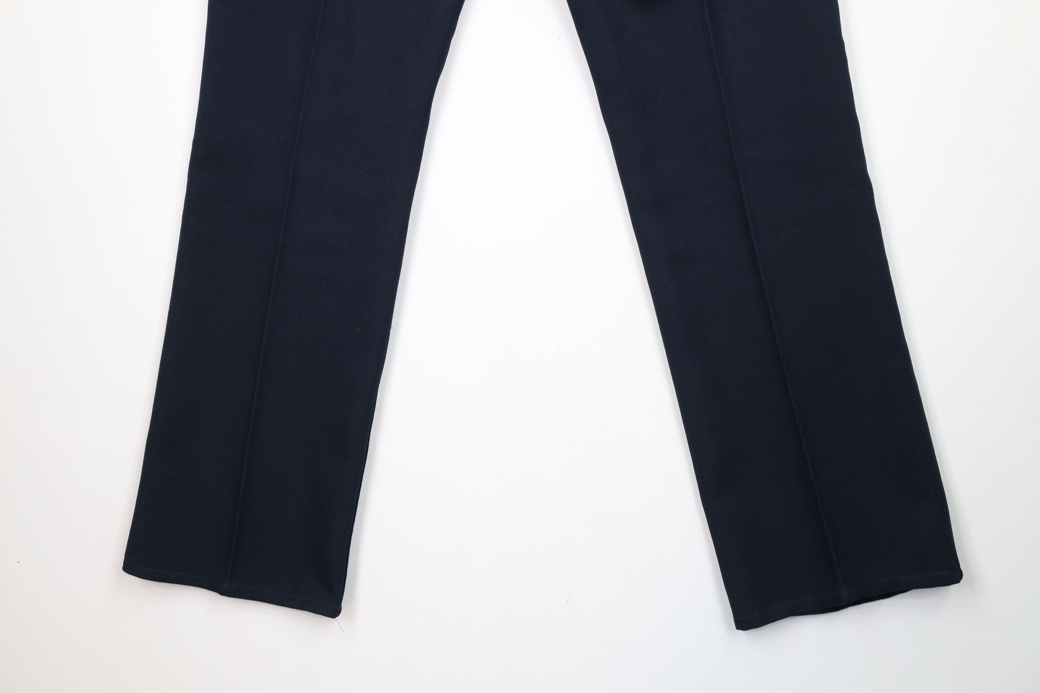 Vintage × Wrangler Vintage 70s Wrangler Flared Wide Leg Chino Pants Blue USA Size US 36 / EU 52 - 12 Thumbnail