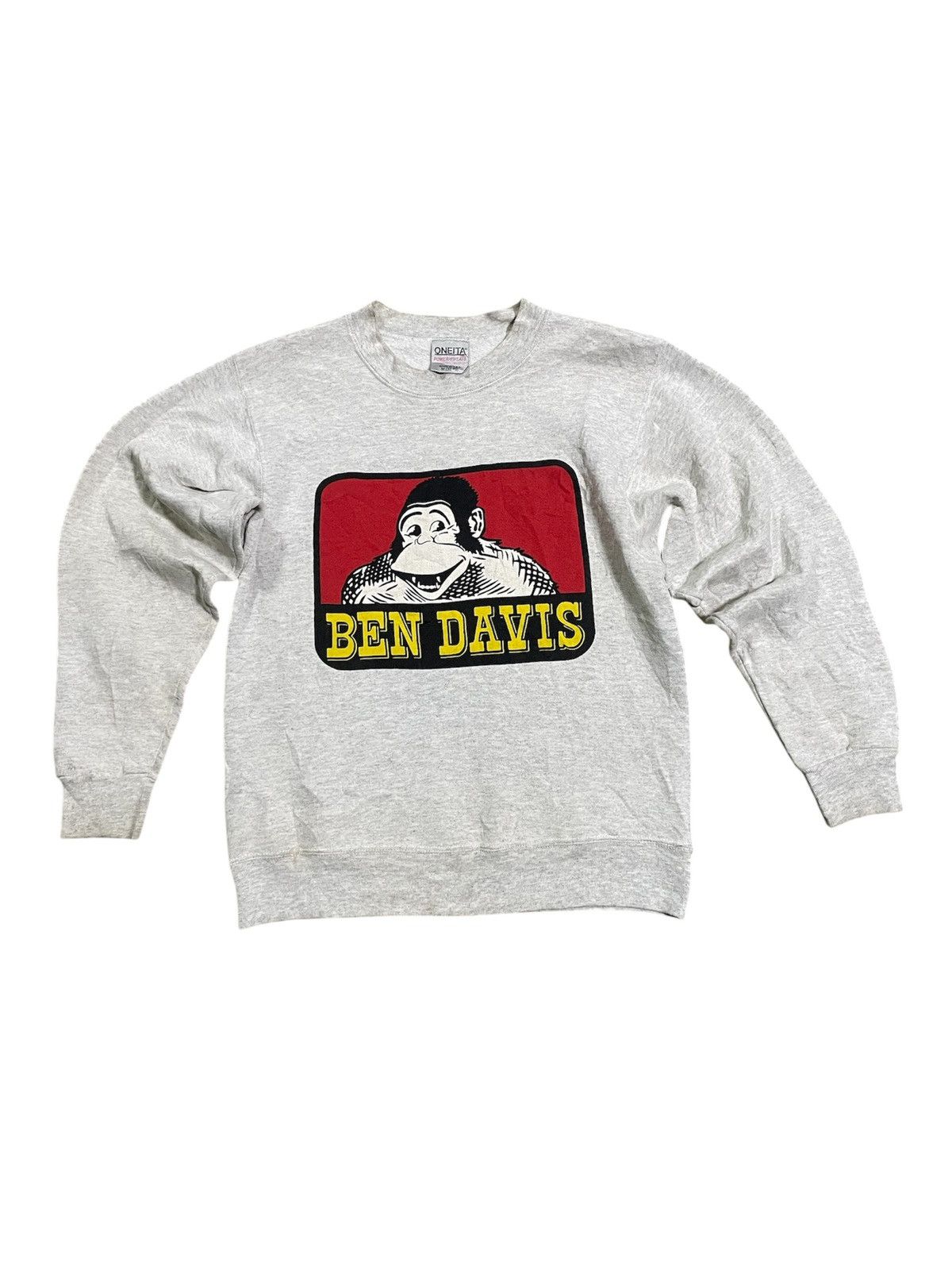 Ben Davis × Vintage Vintage Ban Davis sweatshirt big logo 90s Size US M / EU 48-50 / 2 - 1 Thumbnail