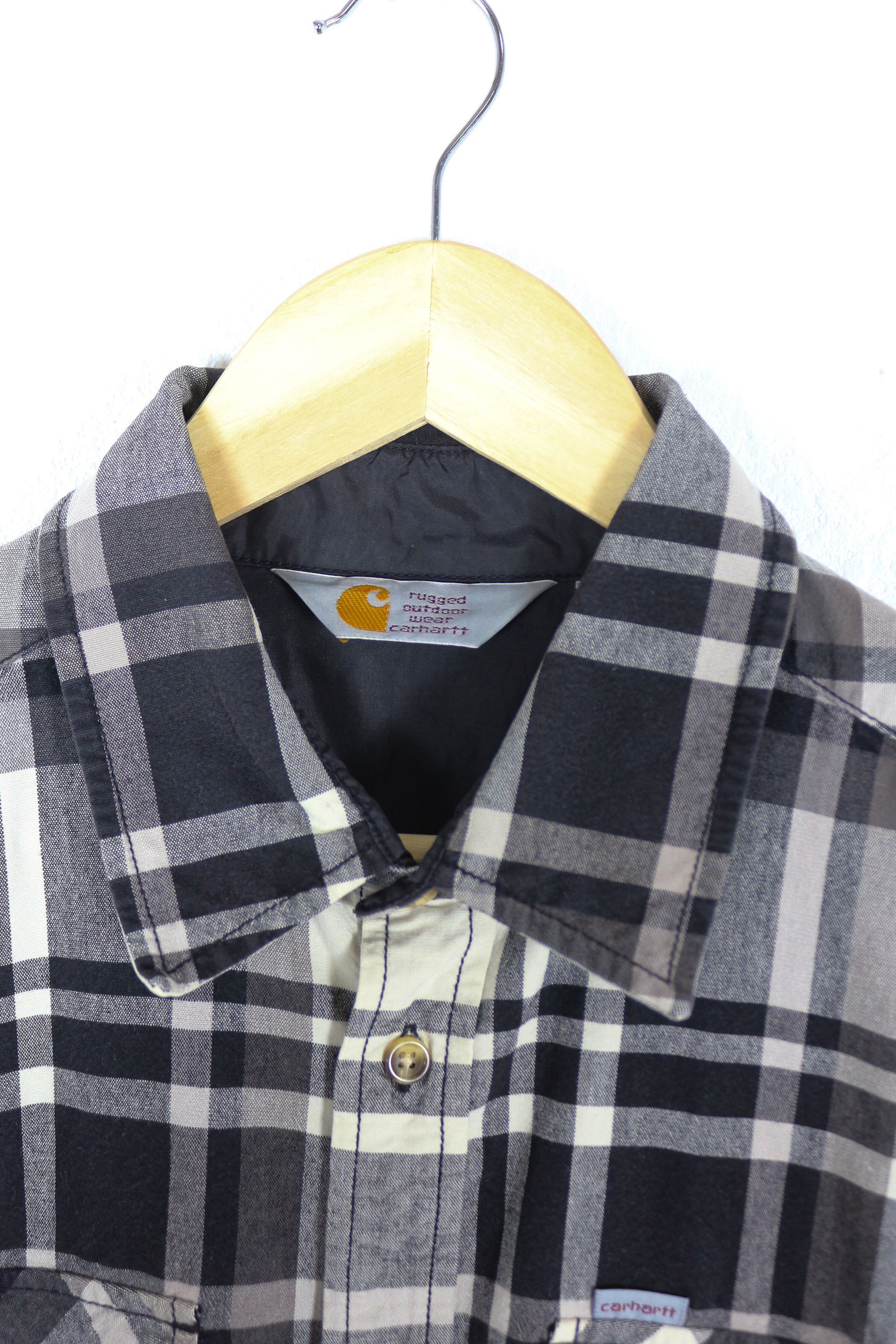 Carhartt Vintage Carhartt Linwood Plaid Check Shirt Size US L / EU 52-54 / 3 - 2 Thumbnail