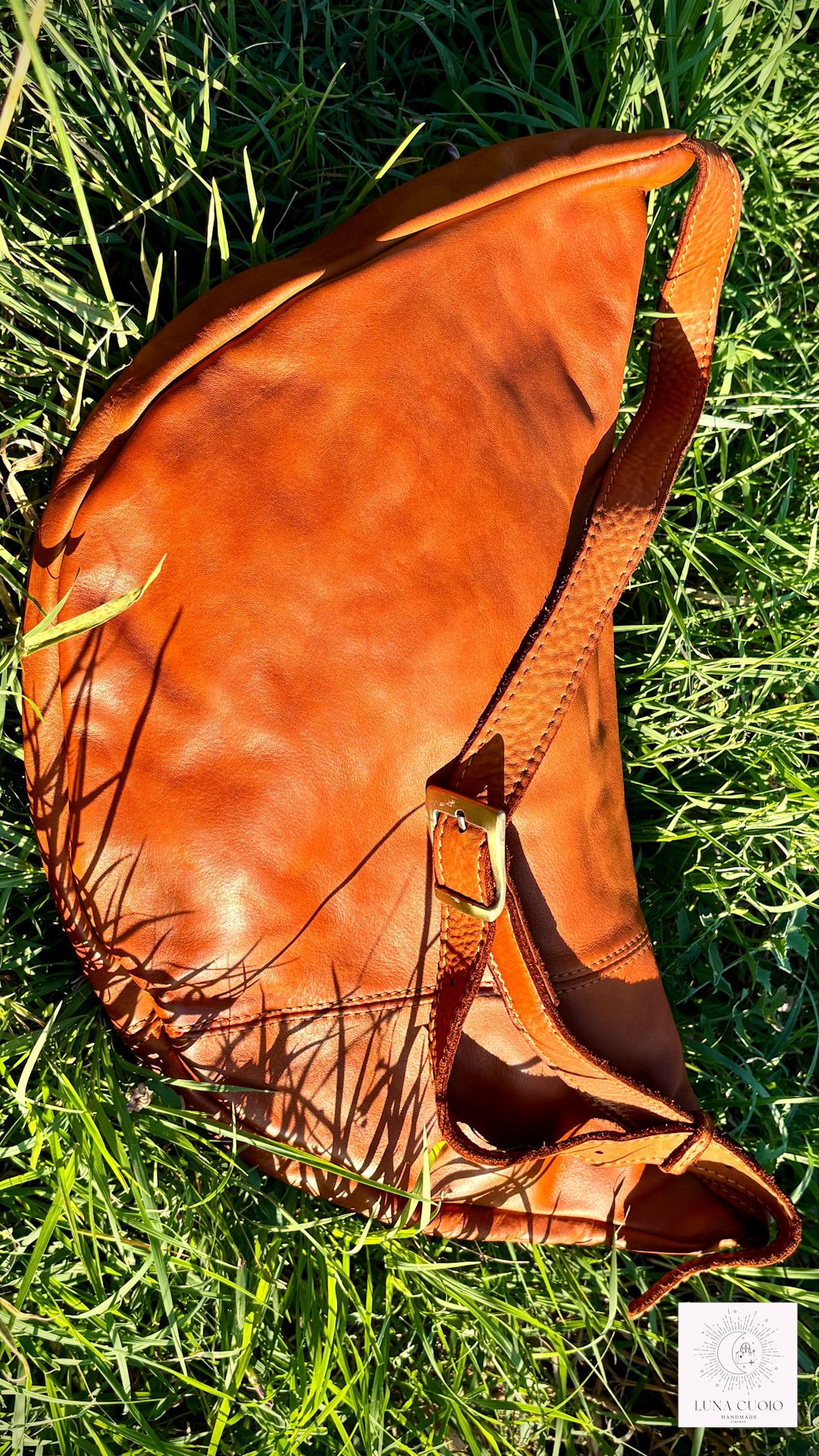 Vera Pelle Italian Leather Sling Bag – Adjustable Crossbody Women Size ONE SIZE - 7 Thumbnail