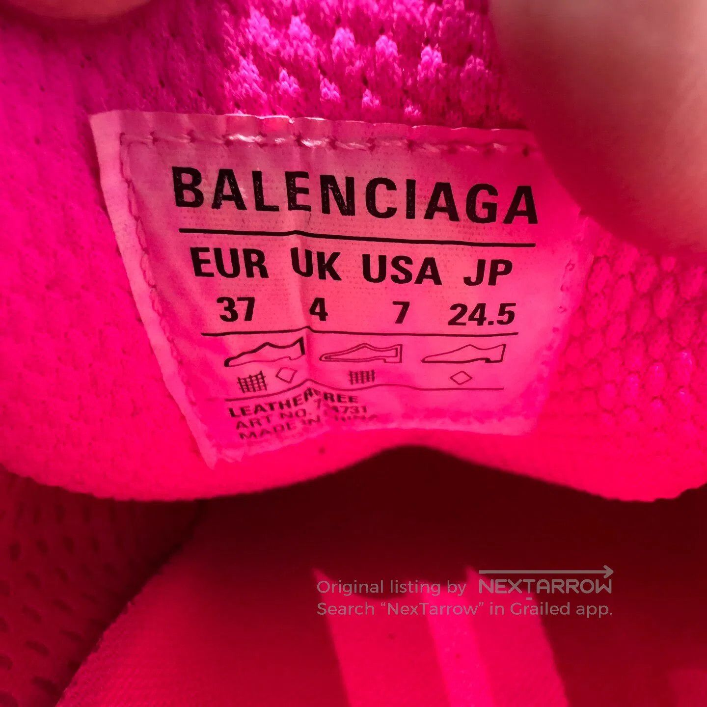 Balenciaga Balenciaga Pink dad shoes| Size US 6.5 / IT 36.5 - 4 Thumbnail