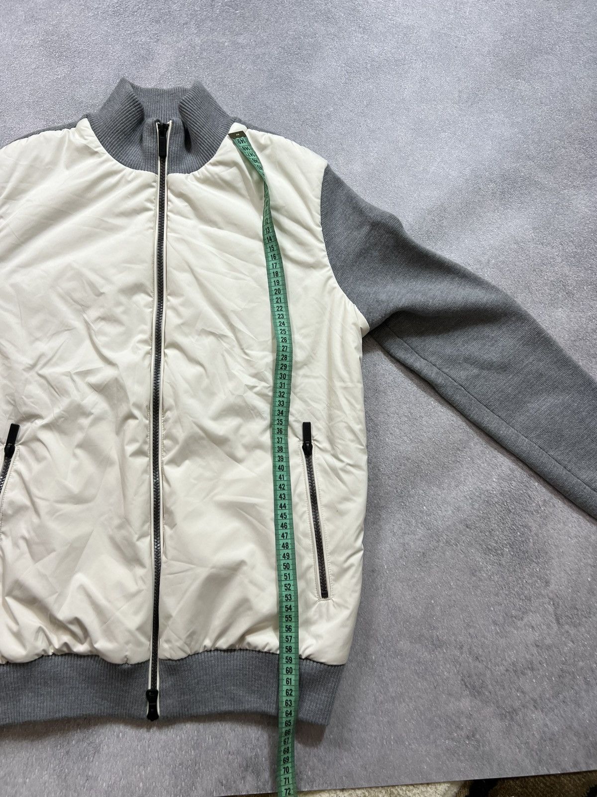Boggi 🩶🤍VTG Y2K style Boggi Milano Bomber If Six Was Nine Style Size US S / EU 44-46 / 1 - 12 Thumbnail
