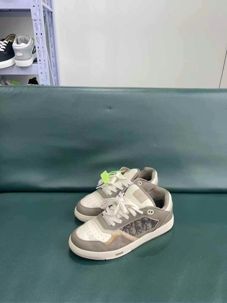 Dior Dior B27 Sneakers in White and Brown-2506 Size US 8 / EU 41 - 2 Thumbnail