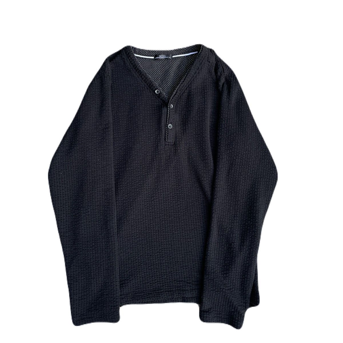 If Six Was Nine 2000s Japanese archive Vkei Layered Button Long Sleeve Tee Size US S / EU 44-46 / 1 - 2 Thumbnail