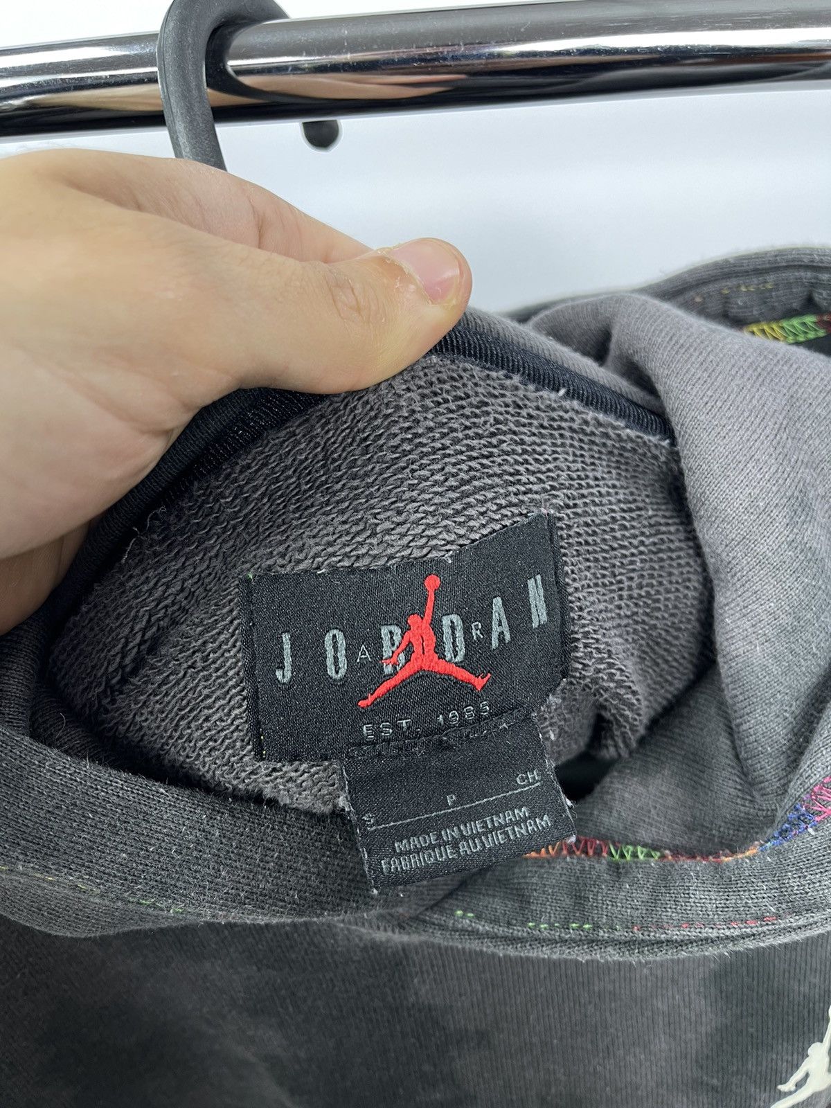 J Balvin × Jordan Brand × Nike Nike Air Jordan x J Balvin Fleece Hoodie SIZE Small Black Size US S / EU 44-46 / 1 - 8 Thumbnail
