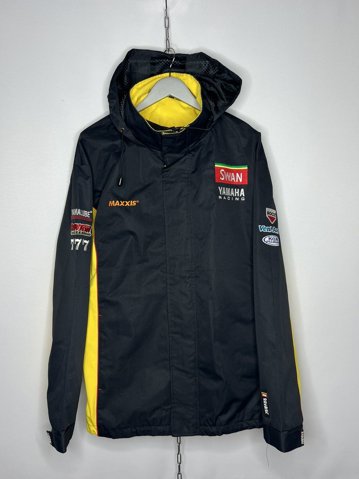 Yamaha 🏎️ Yamaha Racing Swan Big Logo SoftShell Jacket Parka Moto 🏎️ Size US XXL / EU 58 / 5 - 4 Thumbnail