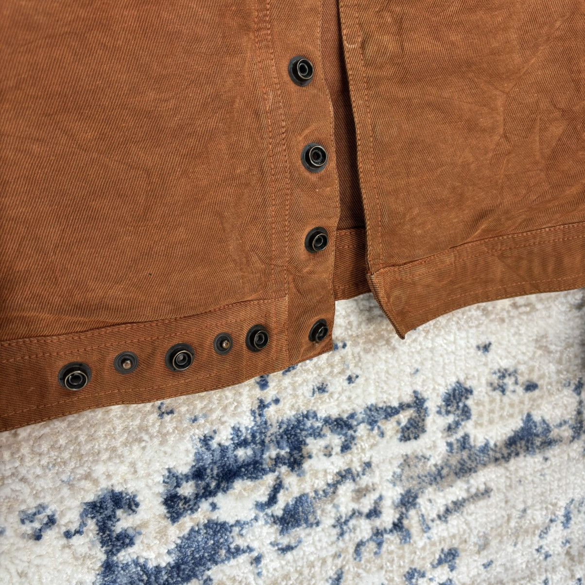 Japanese Brand Vintage 291295 Homme Metal Button Denim Jacket Size US S / EU 44-46 / 1 - 5 Thumbnail