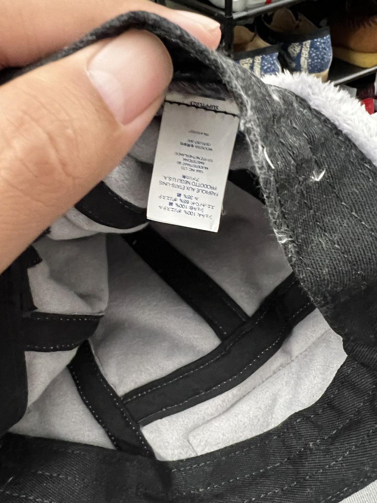 Supreme Supreme Grey Cap Size ONE SIZE - 6 Thumbnail