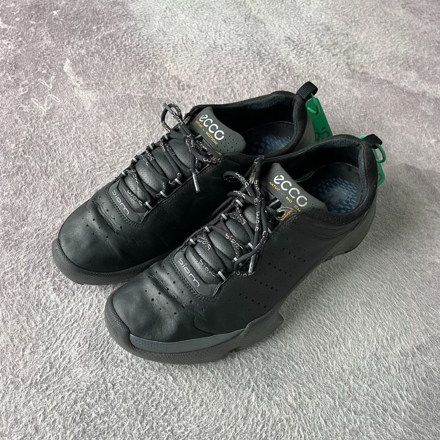 Ecco ECCO Black Lowtop Sneakers 46 Men Size US 12 / EU 45 - 1 Thumbnail