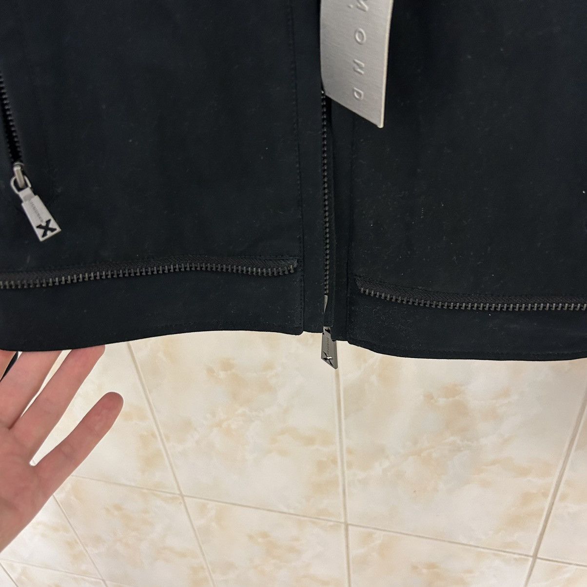 John Richmond JOHN RICHMOND Biker Rock Zip Jacket Size US M / EU 48-50 / 2 - 10 Thumbnail