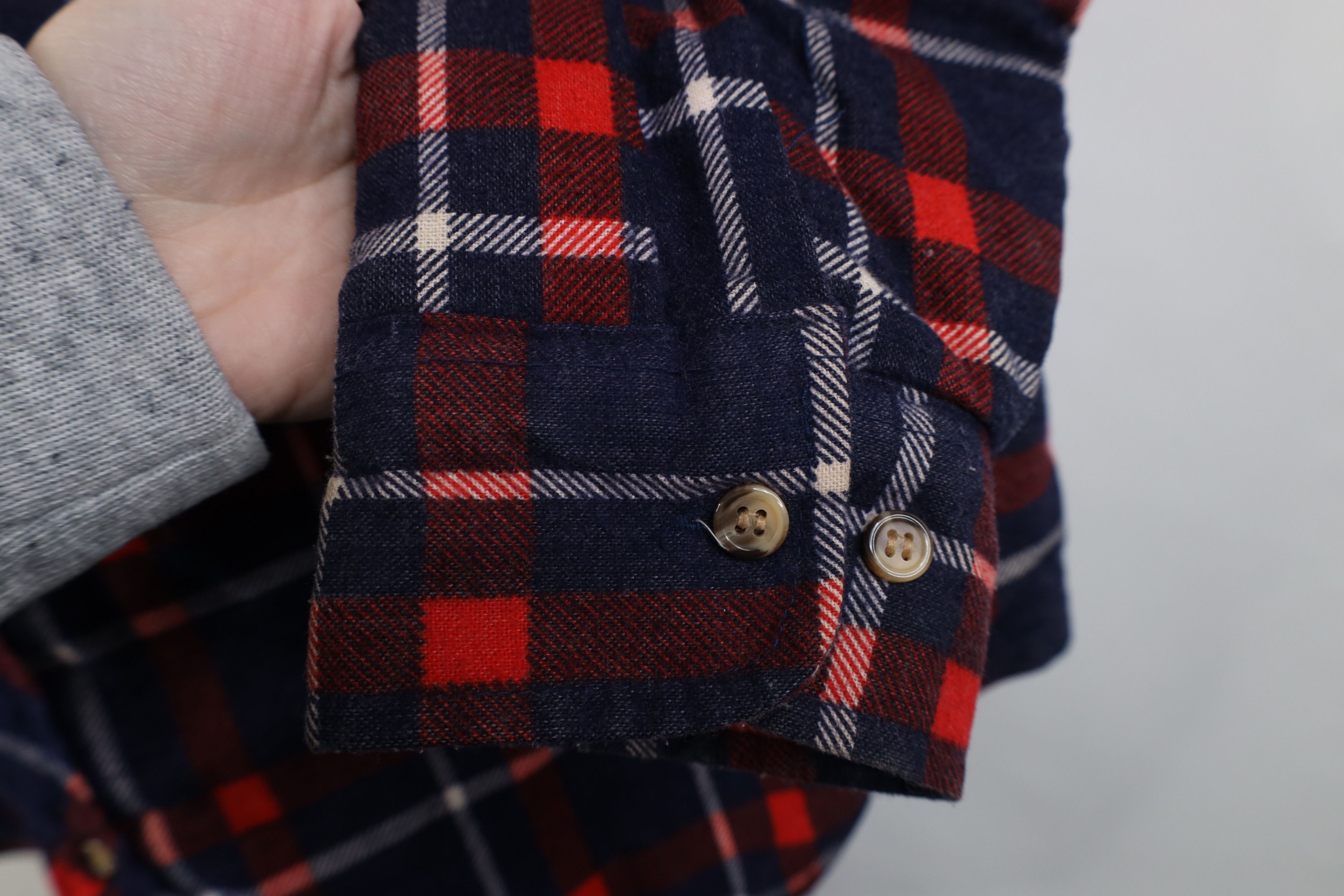 Vintage Vintage 90s Streetwear Quilted Button Shirt Jacket Jac Size US L / EU 52-54 / 3 - 4 Thumbnail
