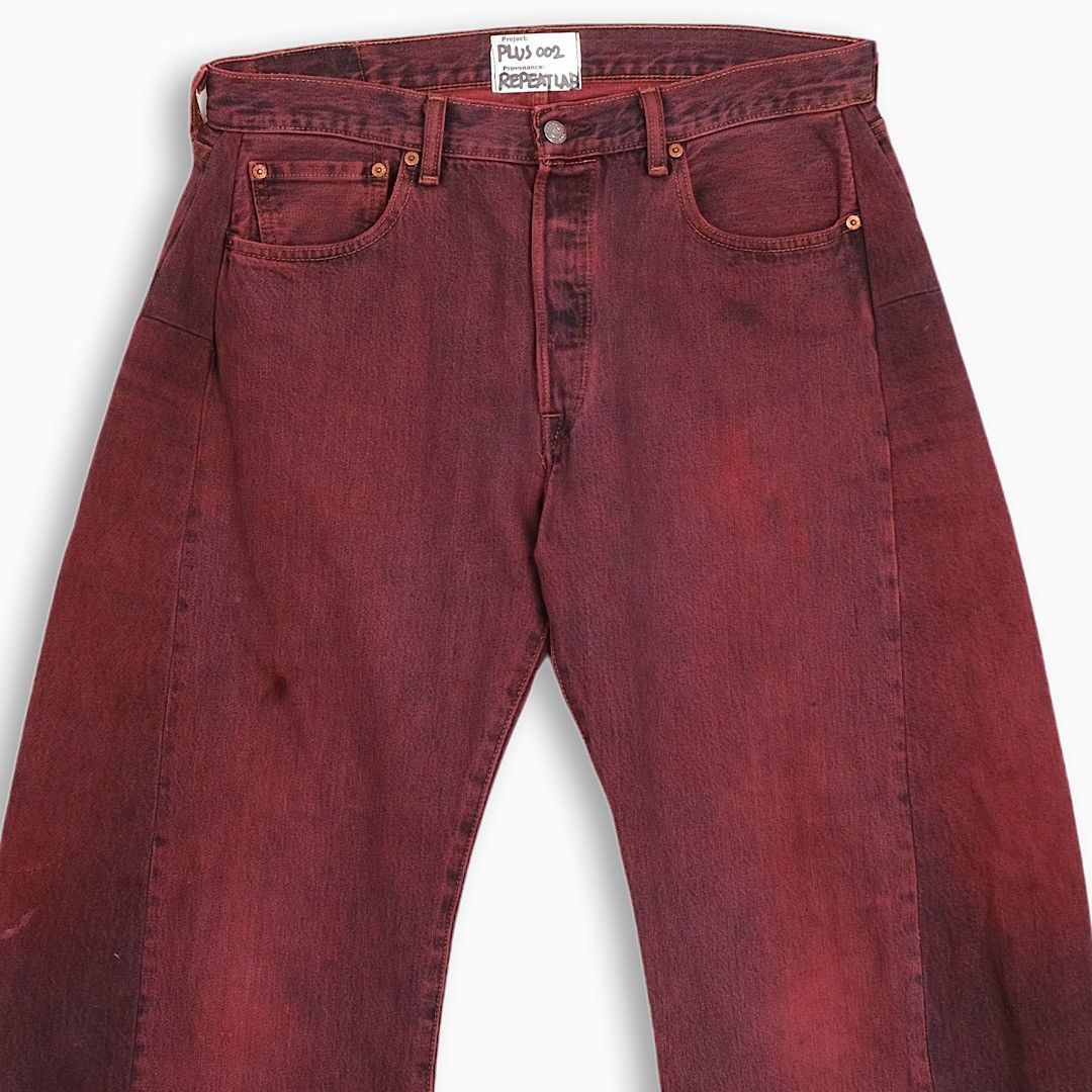 Japanese Brand × Levi's × Vintage REPEAT PLUS 002 Dirty Red 34 size (RP002R3401) Size US 34 / EU 50 - 3 Thumbnail