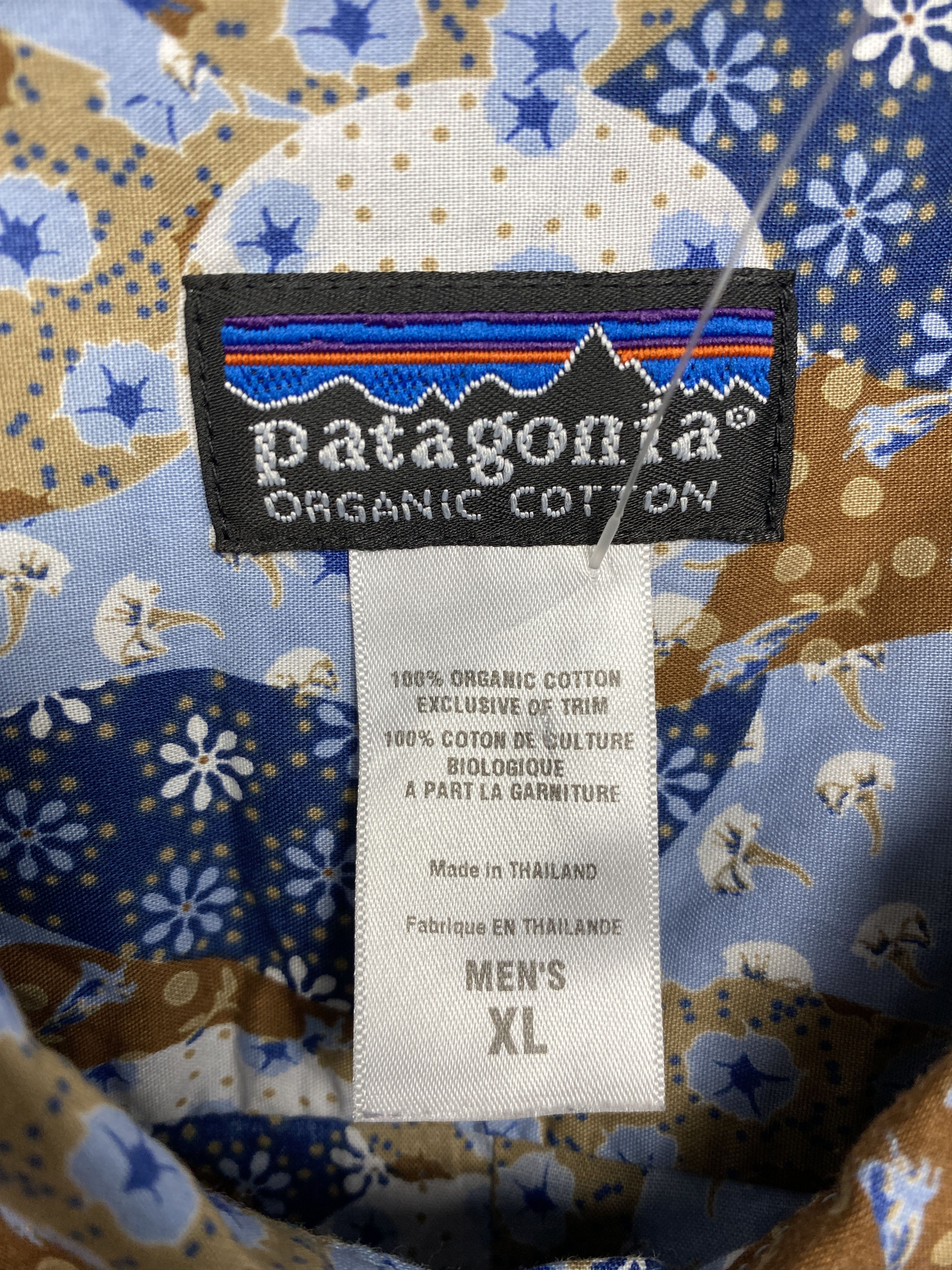 Patagonia Patagonia Vintage Mens Hawaiian Shirt Size US XL / EU 56 / 4 - 4 Thumbnail