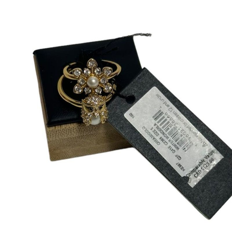 Kate Spade Kate Spade Hoot Owl Ring Set size 6 Size ONE SIZE - 8 Thumbnail