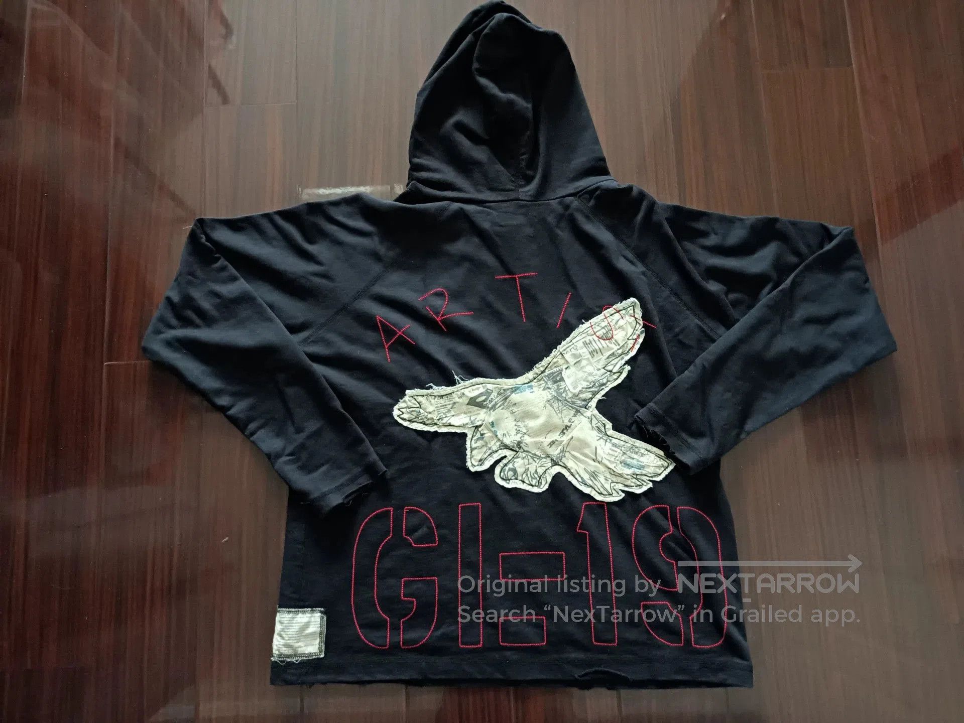 Greg Lauren Greg Lauren Black Artist Hoodie FW2019. Size US XL / EU 56 / 4 - 1 Thumbnail