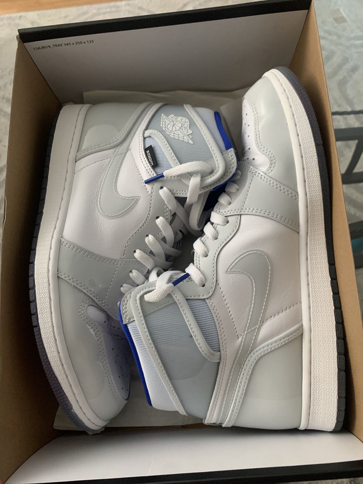Jordan Brand × Nike AIR JORDAN 1 Zoom Racer Blue | Grailed