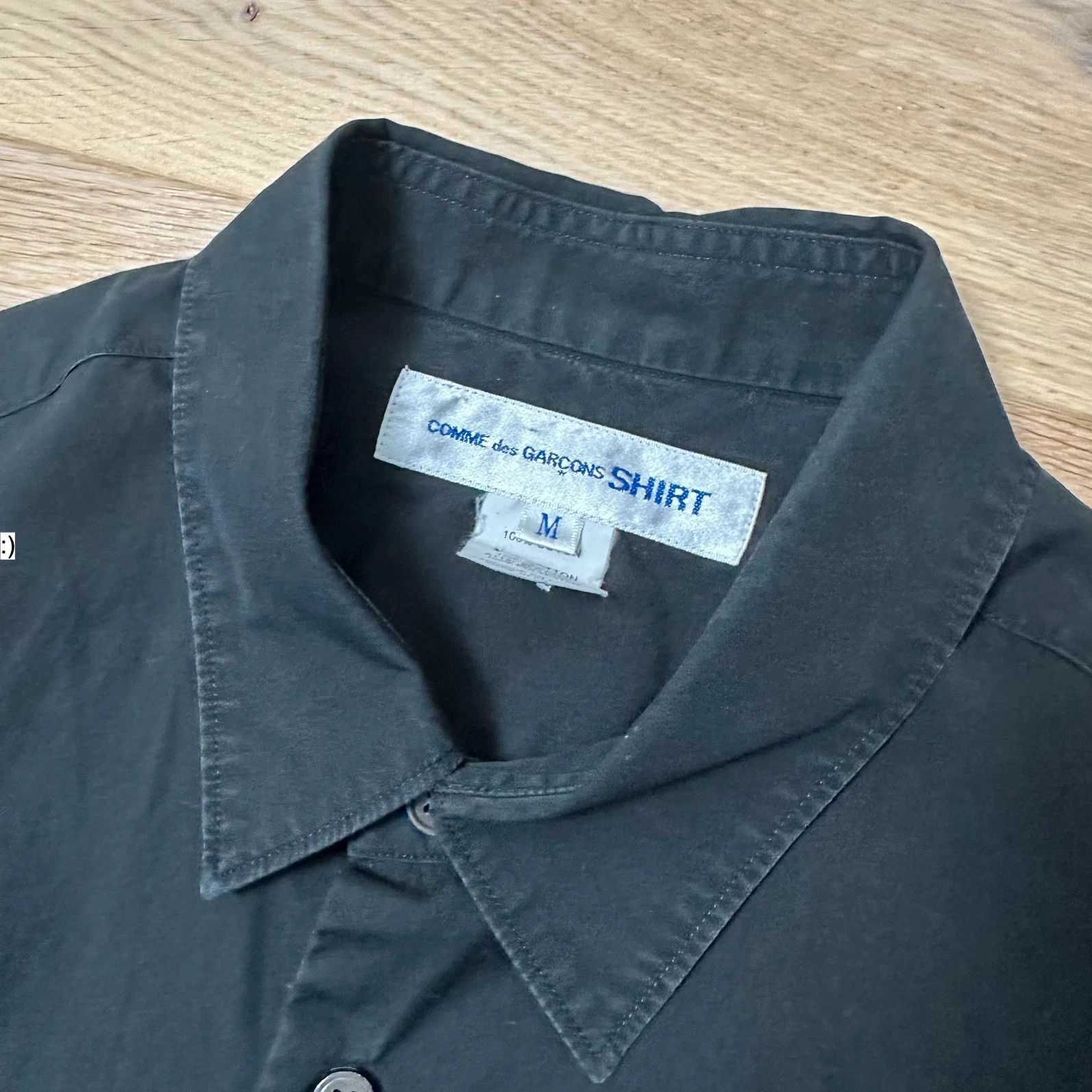 Comme des Garcons SHIRT Chemise Comme des Garcons SHIRT Patch Black Size US M / EU 48-50 / 2 - 5 Thumbnail