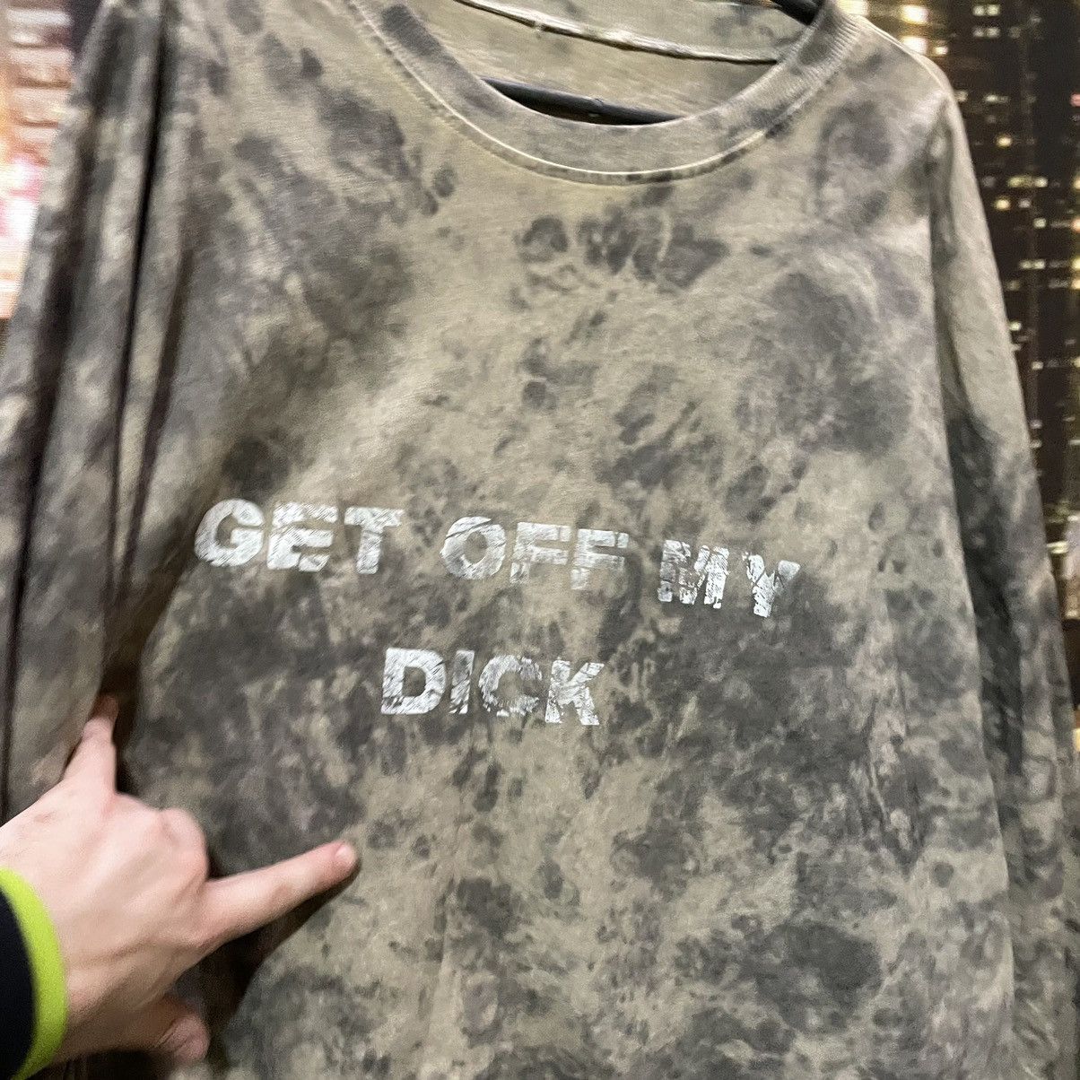 If Six Was Nine VINTAGE 90S HUMOR TEE GET OFF MY DICK PENIS FUNNY PORNO XXX Size US XXL / EU 58 / 5 - 4 Thumbnail