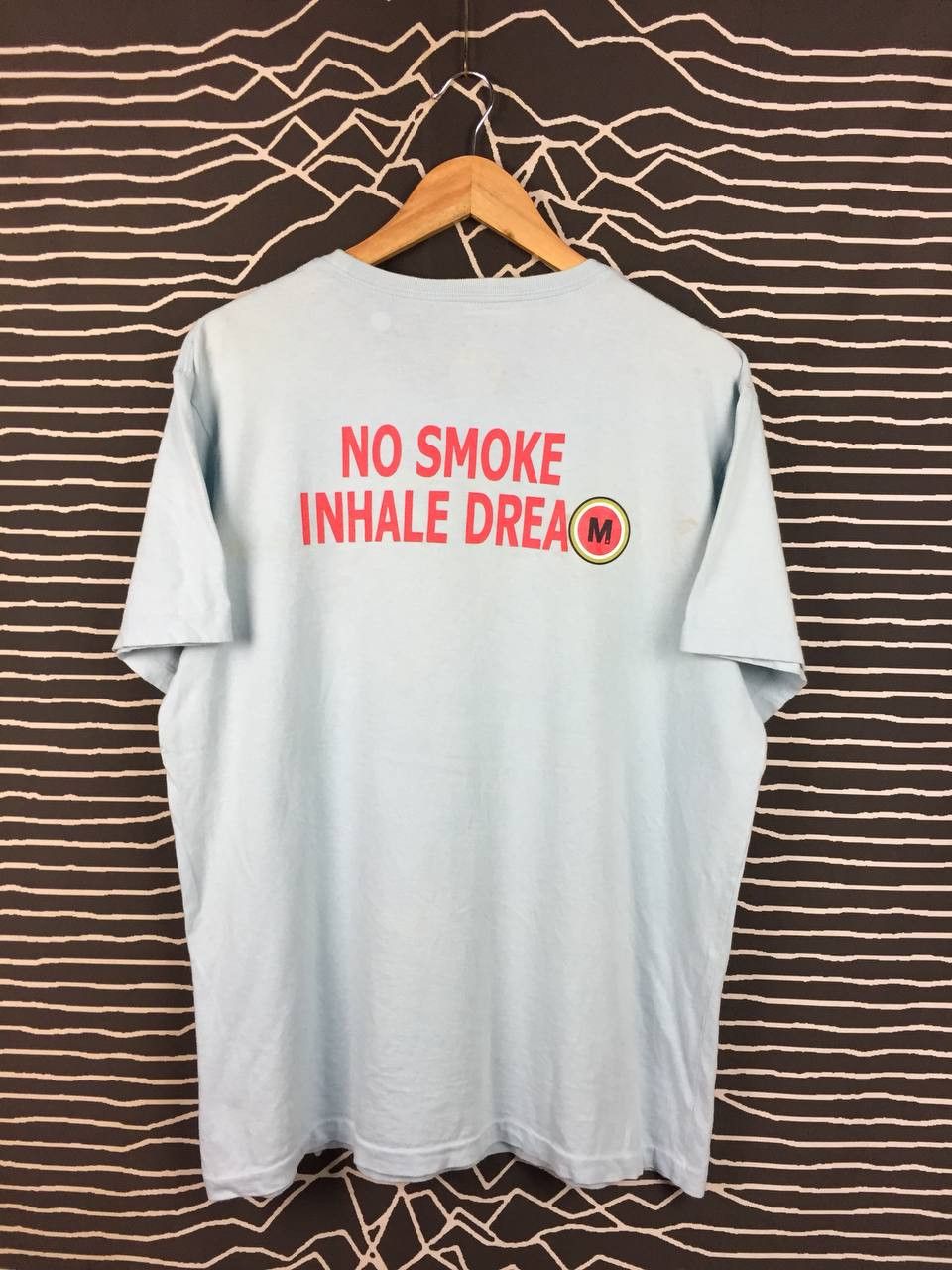 Japanese Brand Thank You Friends Japan Streetwear No Smoke Inhale Dream Tee Size US M / EU 48-50 / 2 - 9 Thumbnail