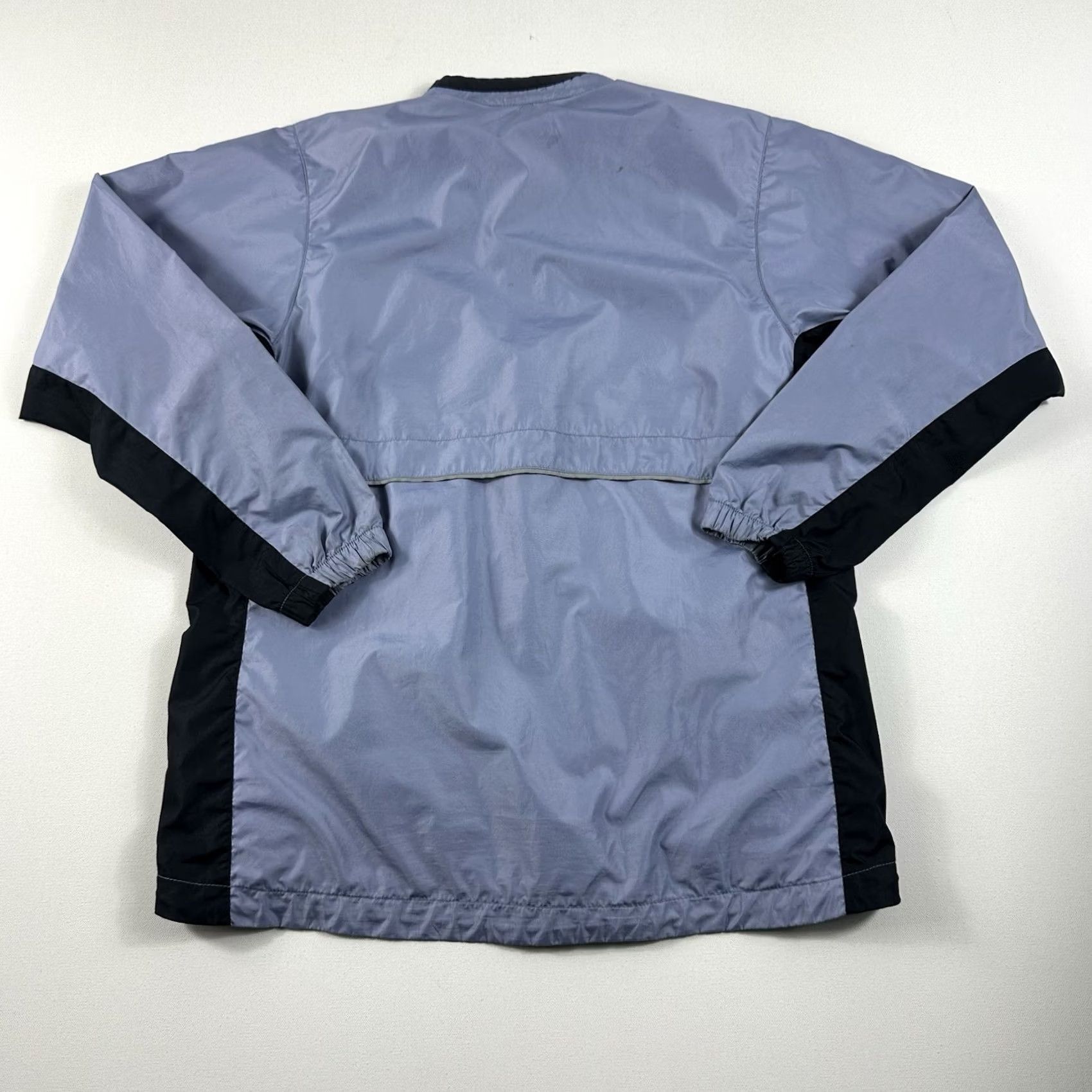 Nike VINTAGE Nike Windbreaker Jacket Womens Small Reflective Full Zip Activewear Running & Jogging, Walking, Gym & Training Size S / US 4 / IT 40 - 2 Thumbnail