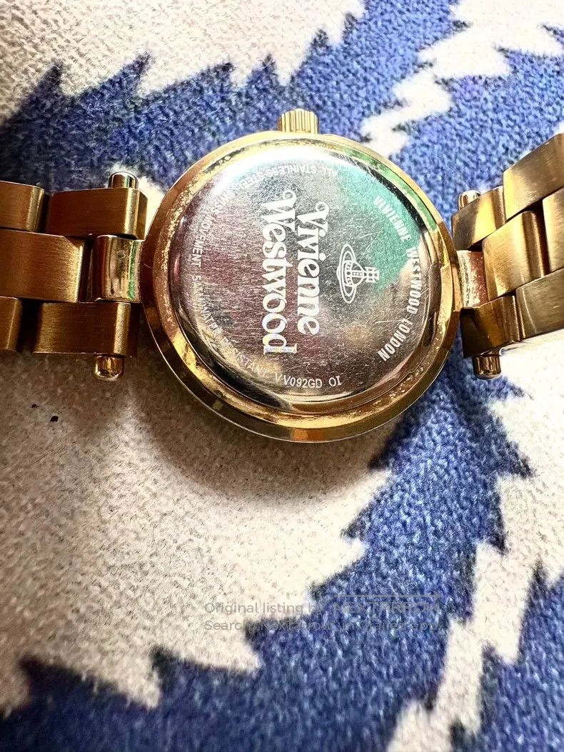 Vivienne Westwood Vivienne Westwood Gold strap Saturn watch Size ONE SIZE - 4 Thumbnail