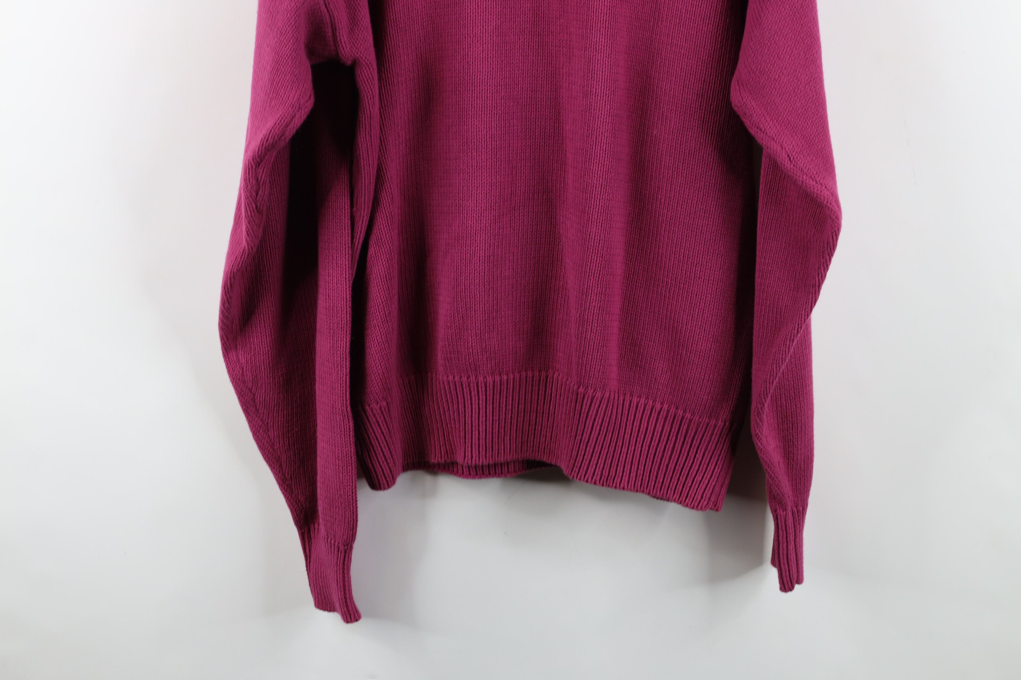 Vintage Vintage 70s 80s Streetwear Geometric Cotton Knit Sweater Size US L / EU 52-54 / 3 - 12 Thumbnail