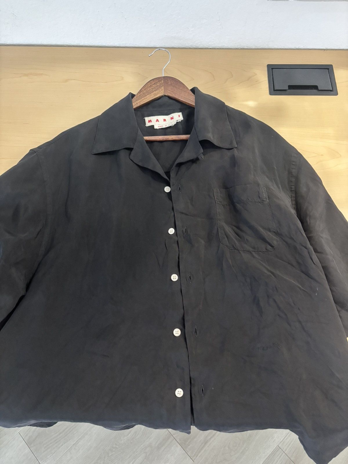 Marni Marni Oversized Work Shirt Size US L / EU 52-54 / 3 - 3 Thumbnail