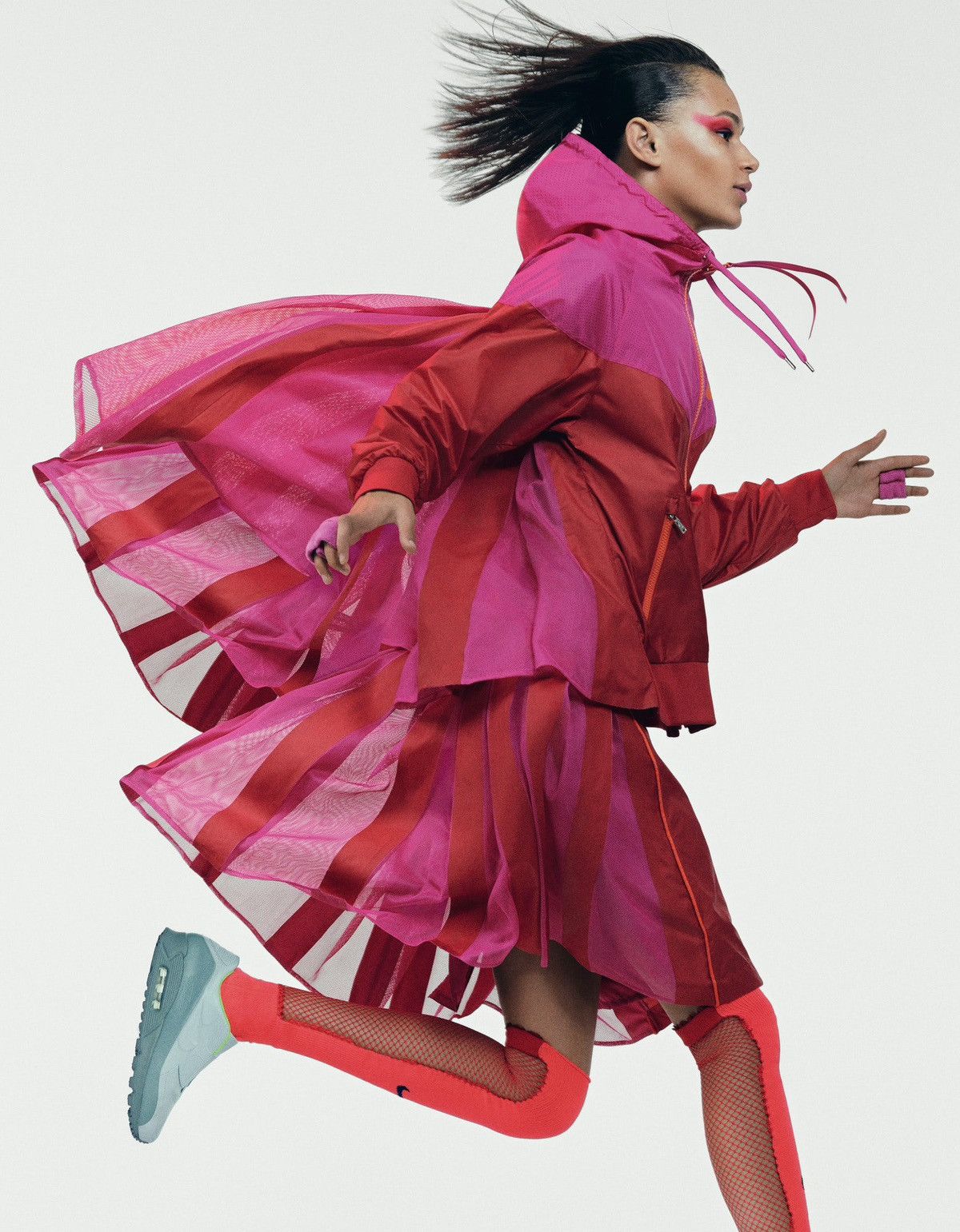 Nike × Sacai Rare Nike NikeLab x Sacai Skirt Capsule Collection Japanese Size 30" / US 8 / IT 44 - 3 Thumbnail