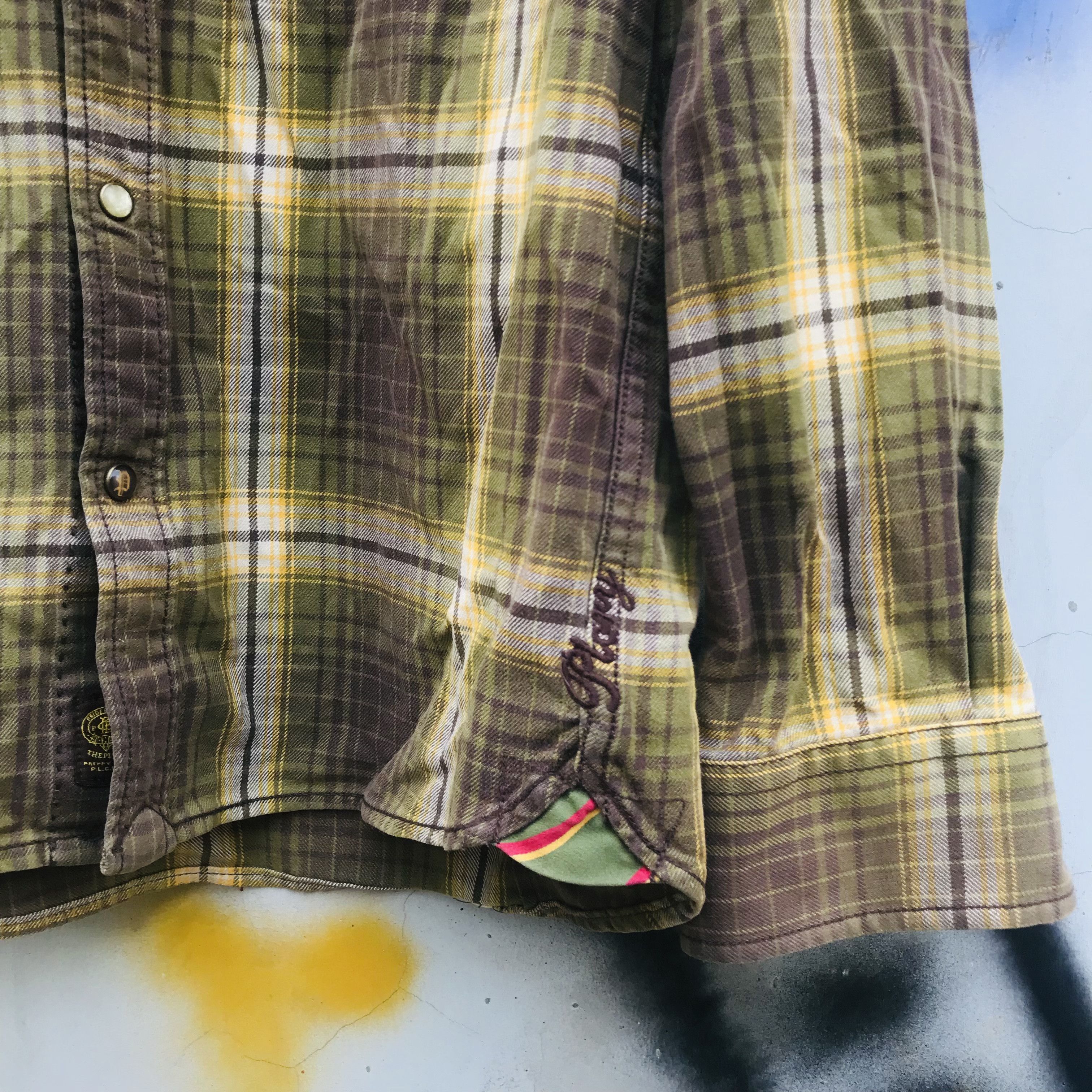 Vintage Vintage Plory Coastal Flannel Shirt Size US S / EU 44-46 / 1 - 2 Thumbnail