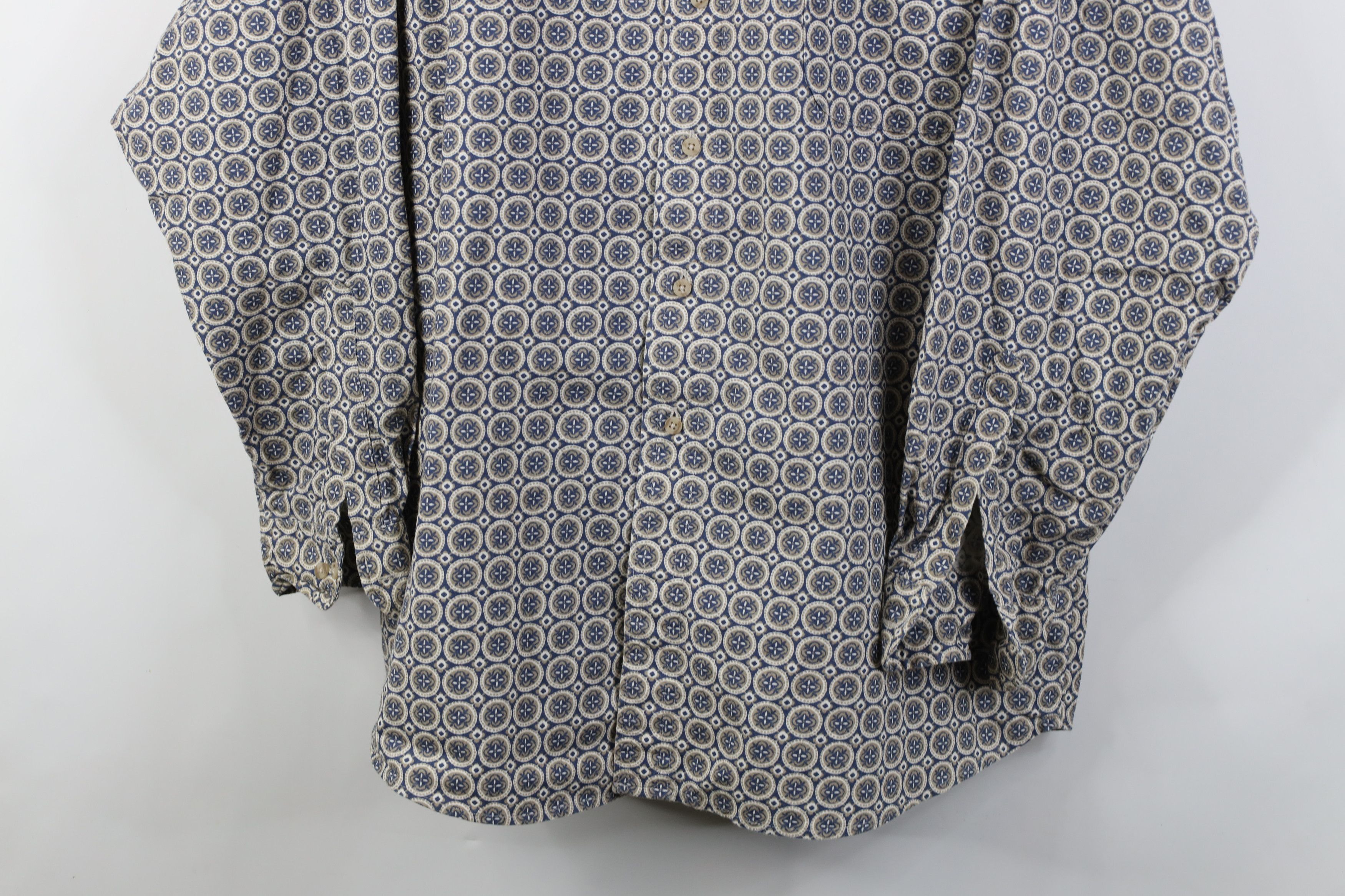 Vintage Vintage 90s Streetwear Collared Button Down Shirt Cotton Size US XL / EU 56 / 4 - 3 Thumbnail