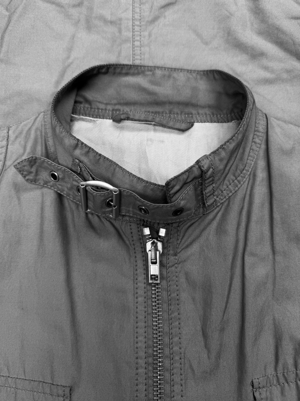 Maison Margiela SS07 Maison Margiela Bondage Grey Flight Jacket Size US L / EU 52-54 / 3 - 2 Thumbnail