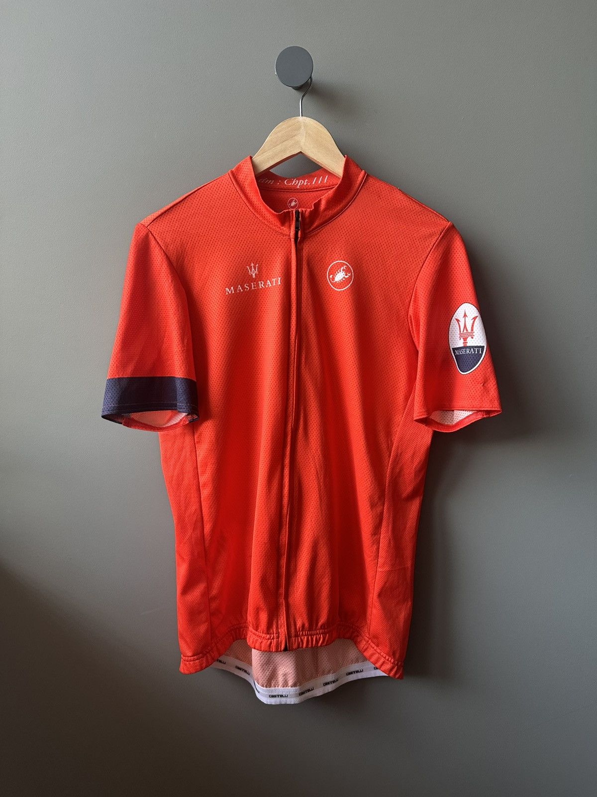 Maserati Castelli x Maserati Cycling Jersey Red Short Sleeve Size US XL / EU 56 / 4 - 1 Thumbnail
