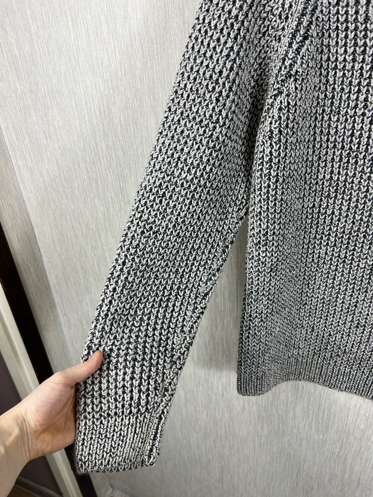 Ermenegildo Zegna Ermenegildo Zegna wool mohair heavy knitted sweater luxury Size US XL / EU 56 / 4 - 8 Thumbnail
