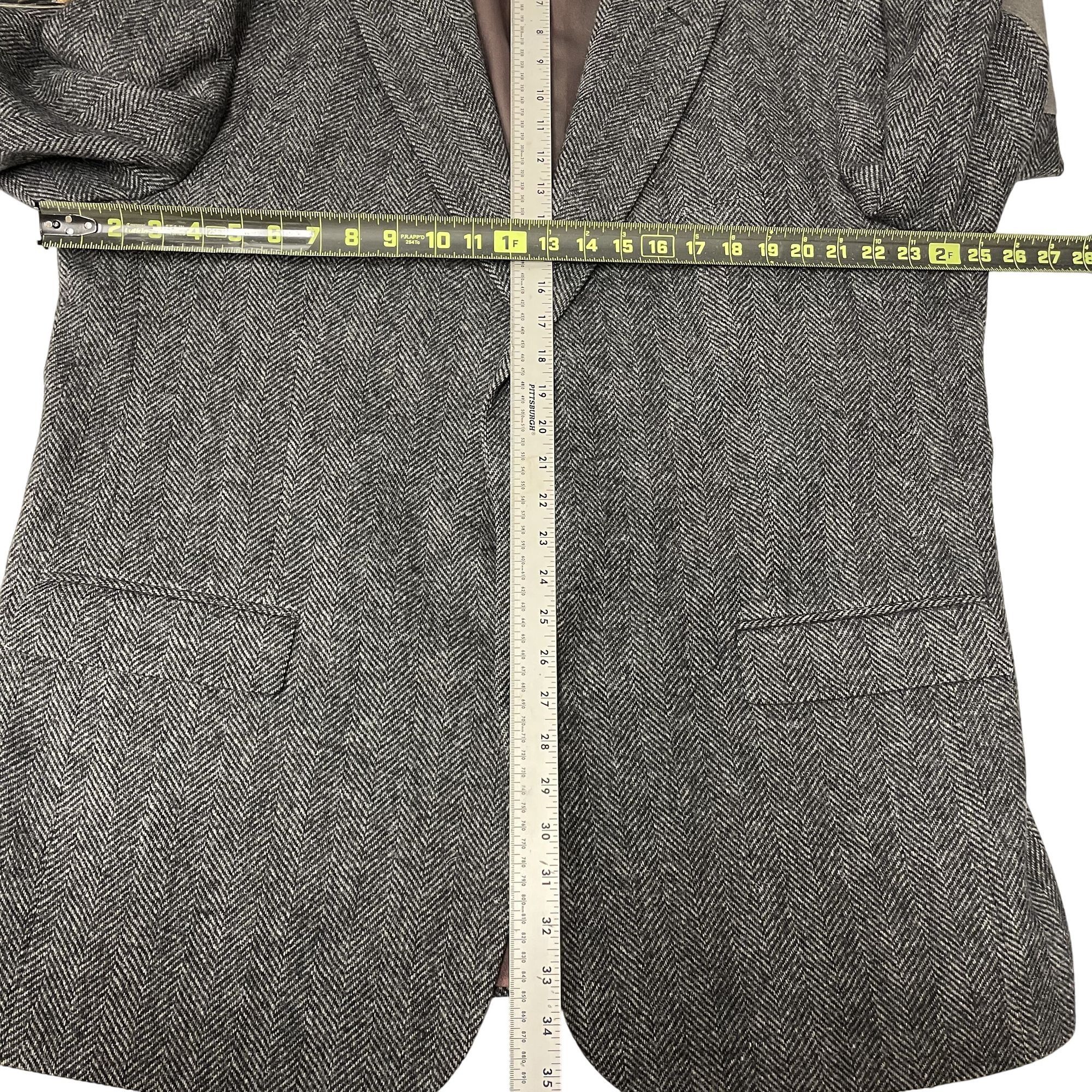 Other Vtg Repp LTD Sport Coat Wool HERRINGBONE Shooting Jacket Size 48R - 10 Thumbnail