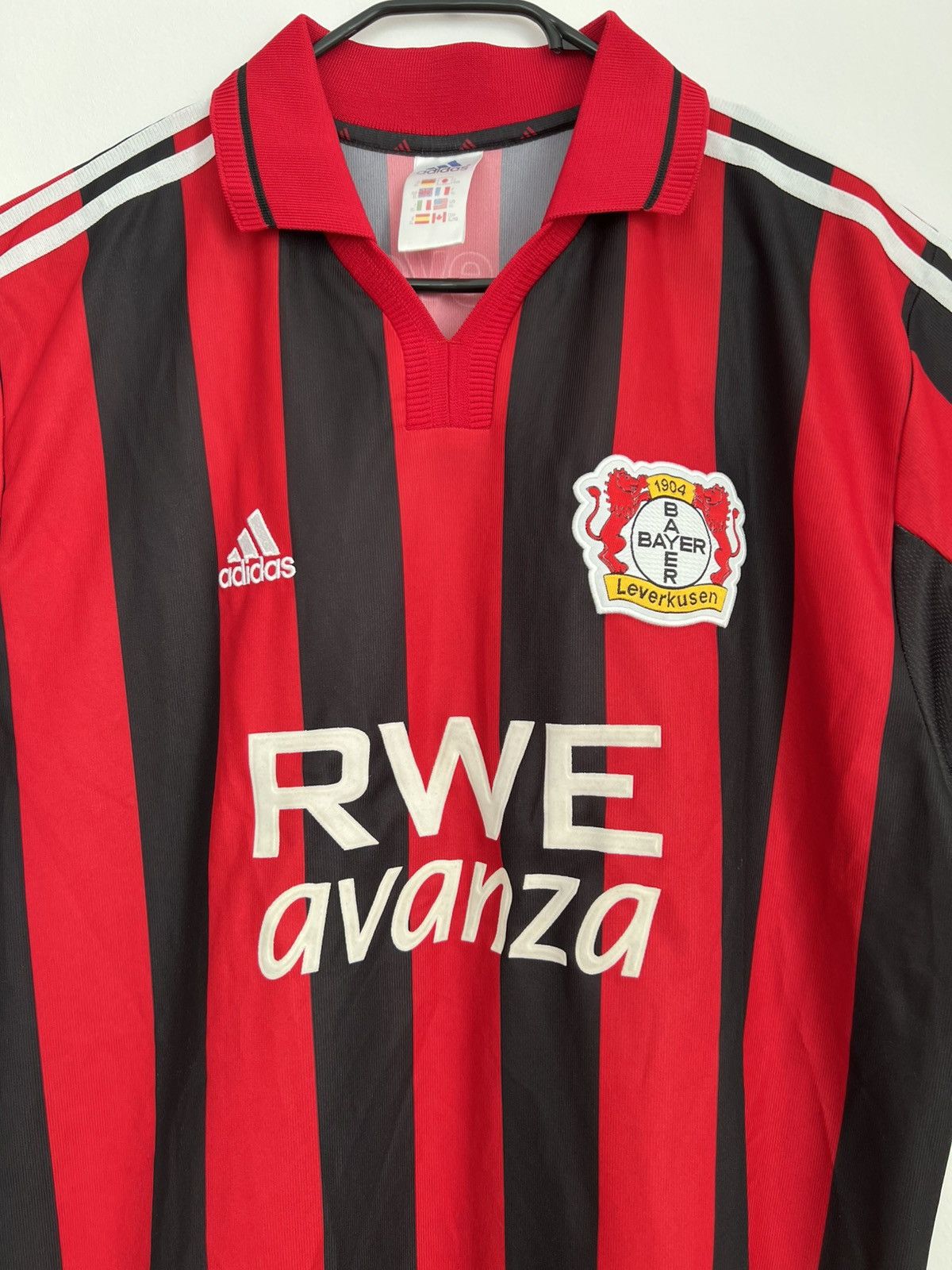 Adidas Bayer Leverkusen Adidas 2002/2003 home shirt Size US XL / EU 56 / 4 - 5 Thumbnail