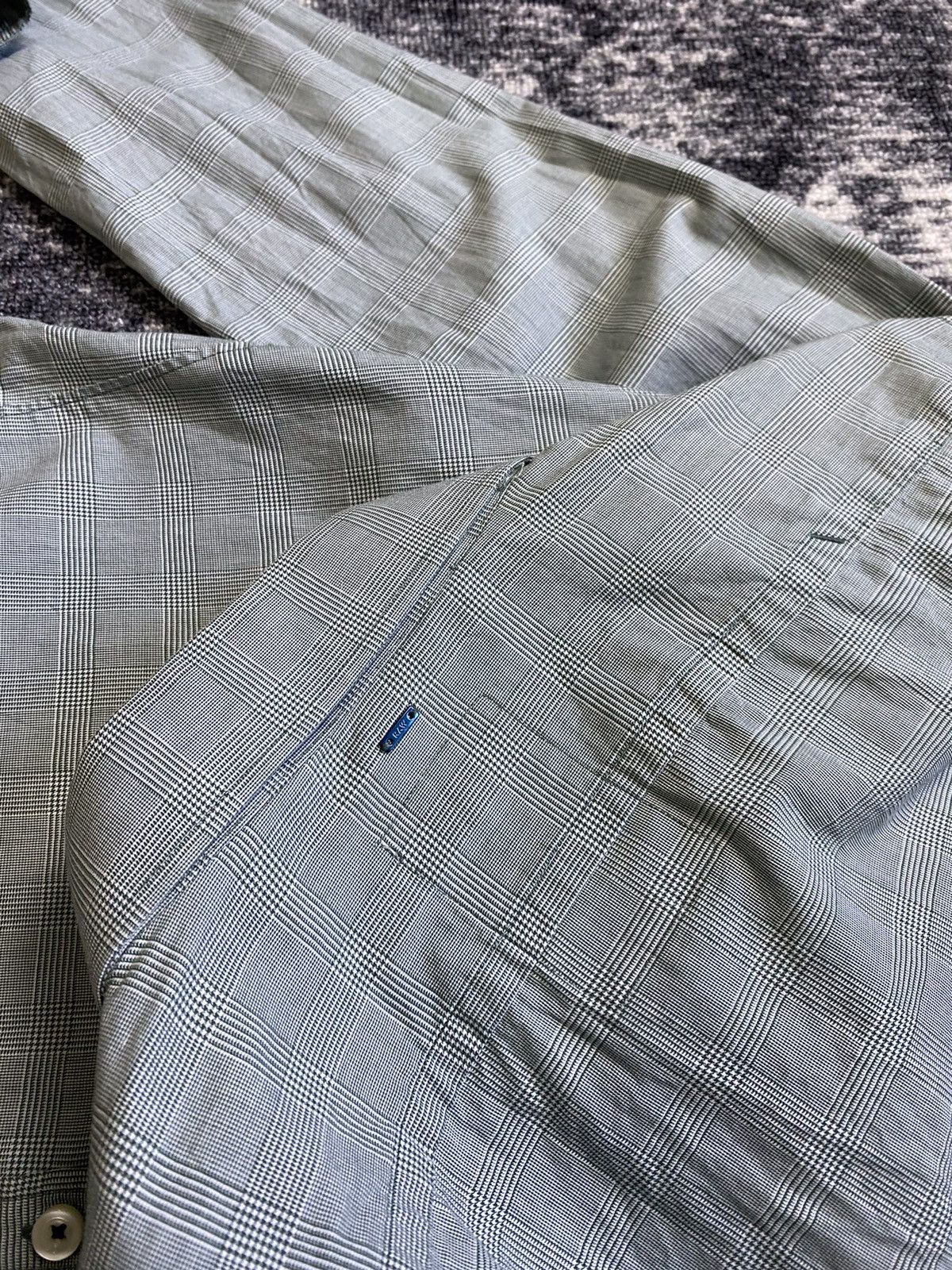 G-Star × Vintage Vintage G Star Raw Correct Shirt Button Up Long Sleeve Check Size US L / EU 52-54 / 3 - 6 Thumbnail