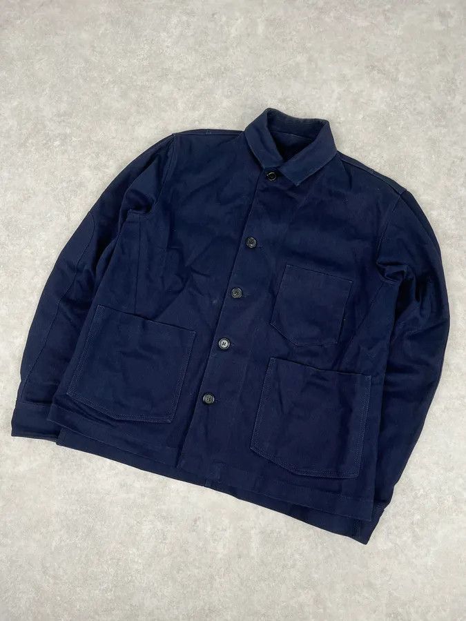 Acne Studios SS2017 Acne Studios Navy Worker Classy Jacket Size US M / EU 48-50 / 2 - 4 Thumbnail