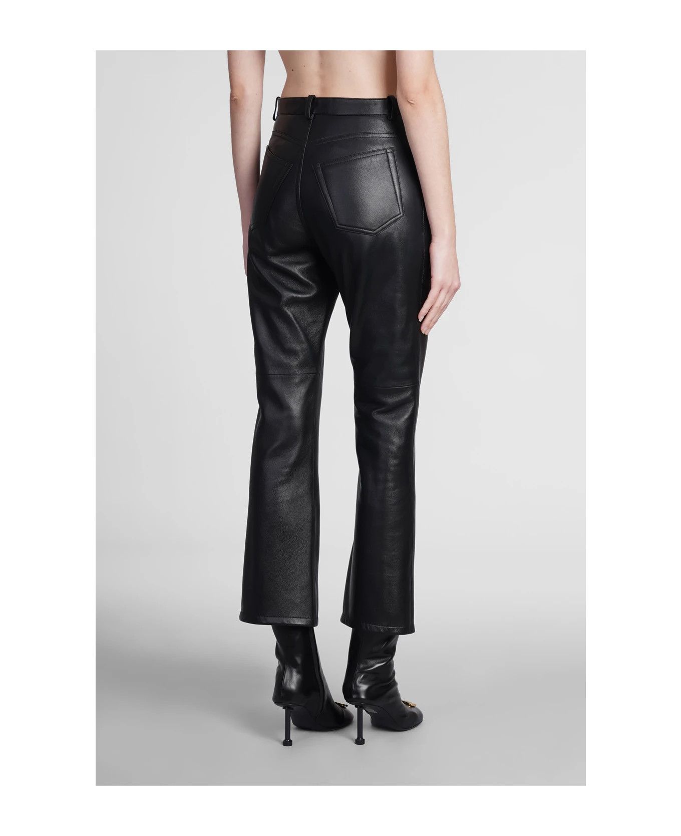 Balenciaga o1y0625 Casual Pant in Black Size 27" / US 4 / IT 40 - 4 Thumbnail