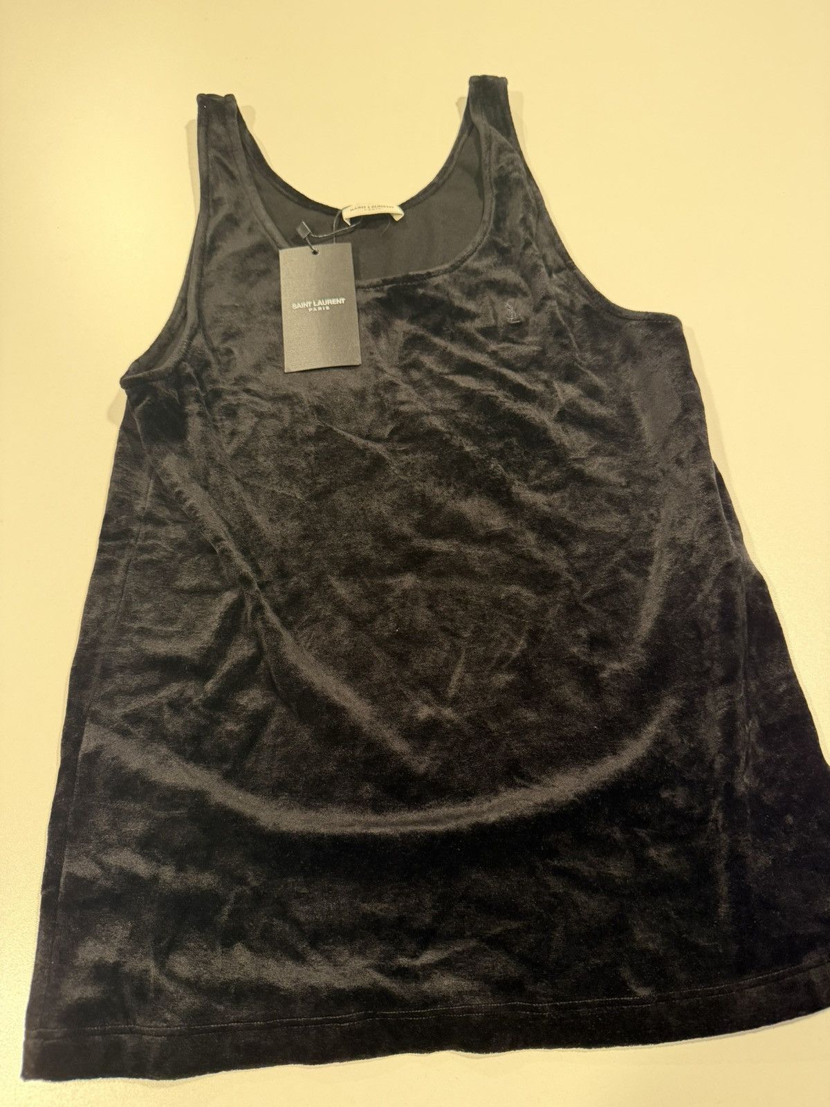 Saint Laurent Paris Saint Laurent men’s velvet tank. M. $490 Size US M / EU 48-50 / 2 - 2 Thumbnail