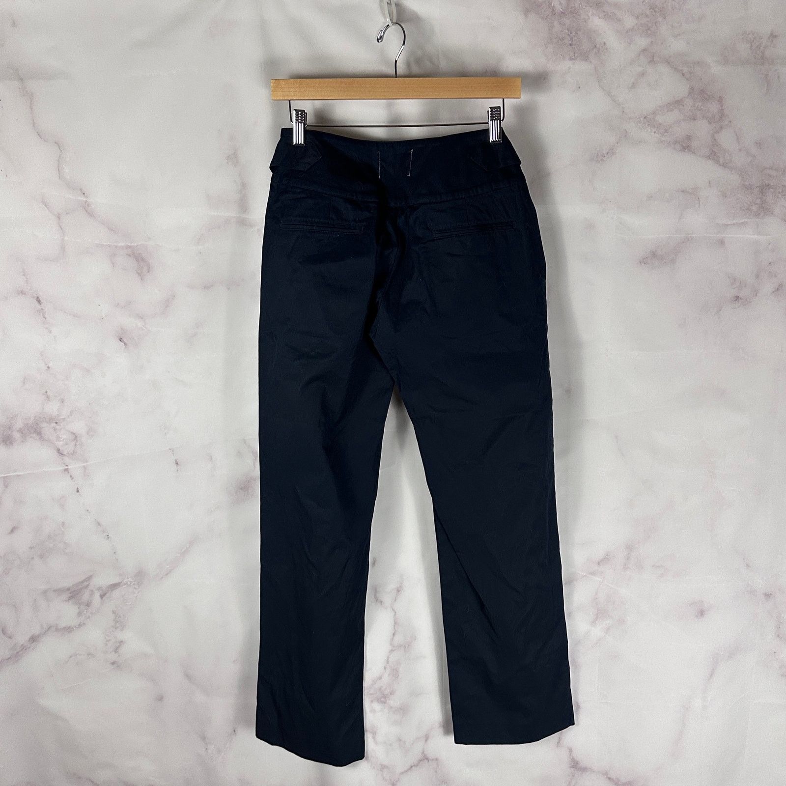 Nepenthes Navy Blue Waist Tie Pants Size US 31 - 5 Thumbnail