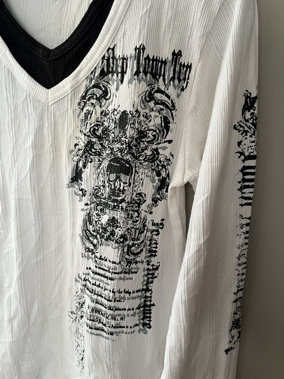 If Six Was Nine JAPANESE ACTIVETIME POEM SKULL SEDITIONARIES VKEI PUNK STYLE Size US L / EU 52-54 / 3 - 6 Thumbnail