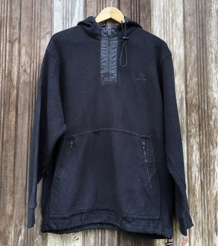 Moncler Vintage moncler Fleece Hoodie Size US L / EU 52-54 / 3 - 1 Thumbnail