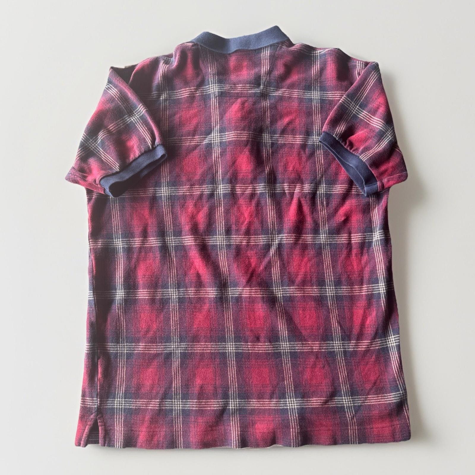 Nautica Vintage Nautica Shirt Mens L Navy Blue Red Plaid Button Down Size US L / EU 52-54 / 3 - 4 Thumbnail