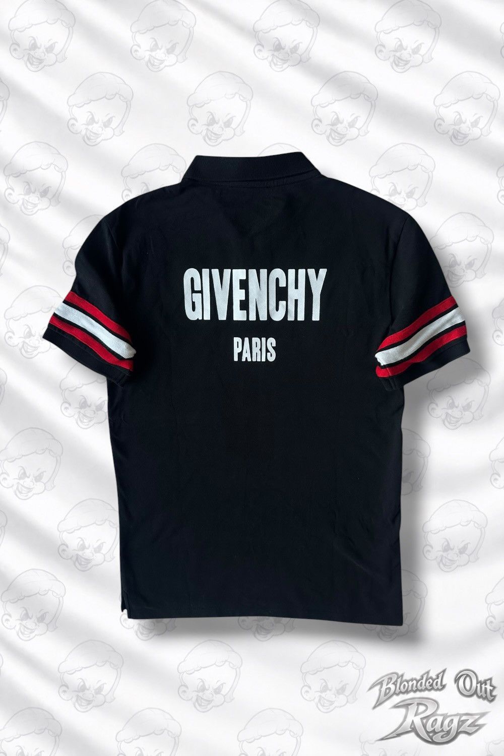 Givenchy SS14 STARS POLO RED | Grailed
