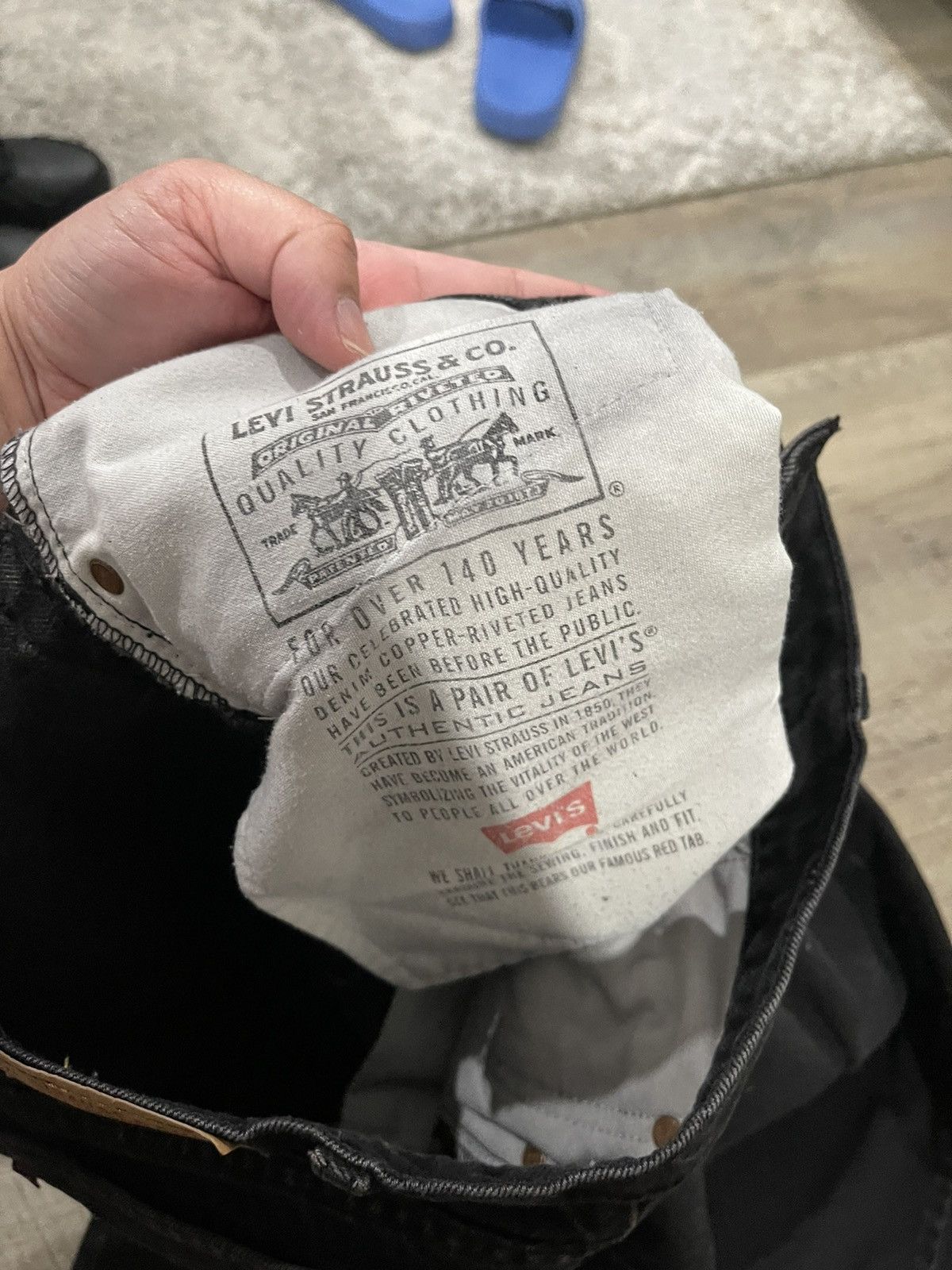Levi's Vintage Clothing Vintage levi’s 550 made in canada Size US 34 / EU 50 - 10 Thumbnail