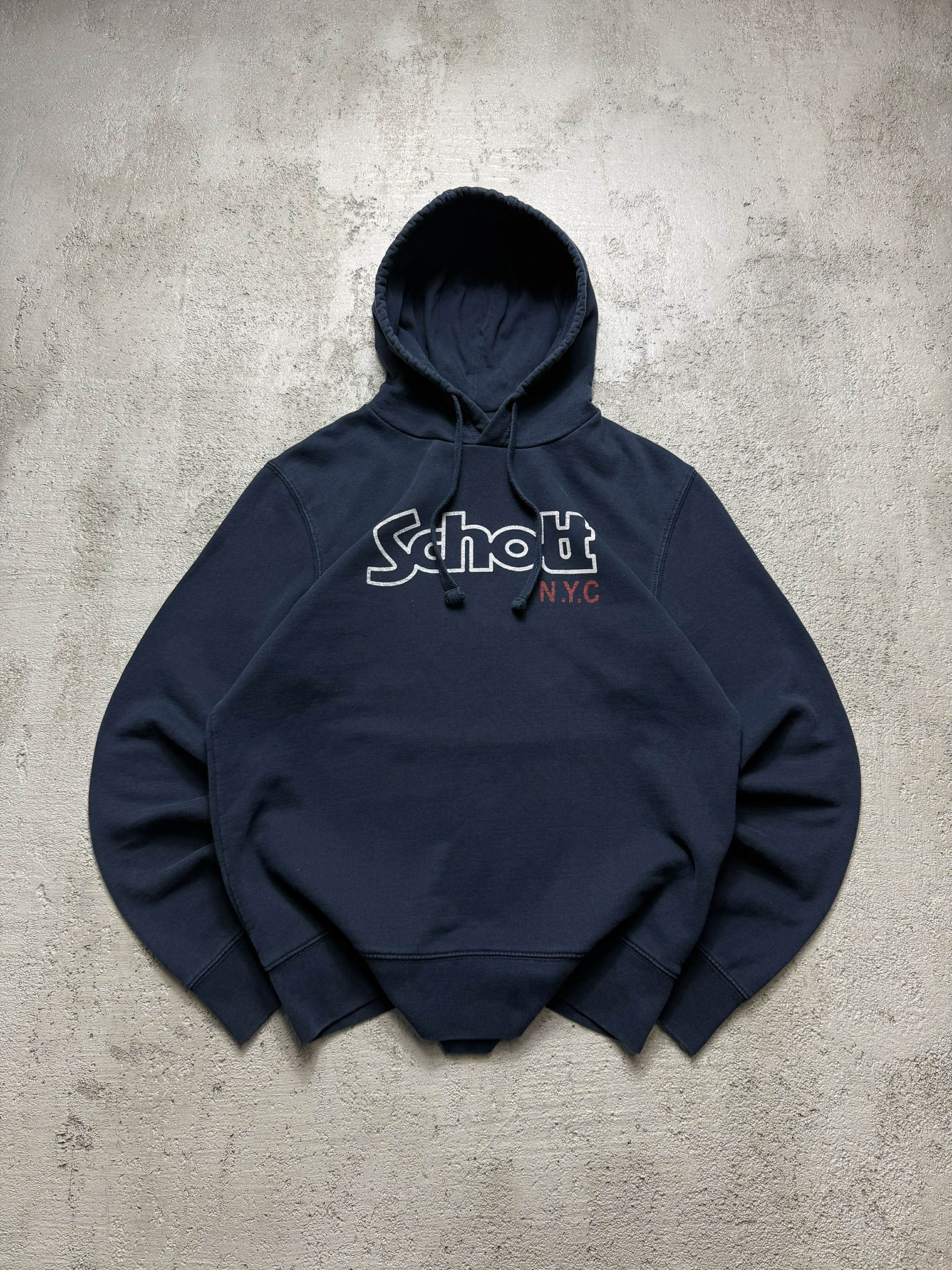 Schott Hoodie Schott L Navy Japan style New York Nyc hoodie opium Size US L / EU 52-54 / 3 - 1 Thumbnail