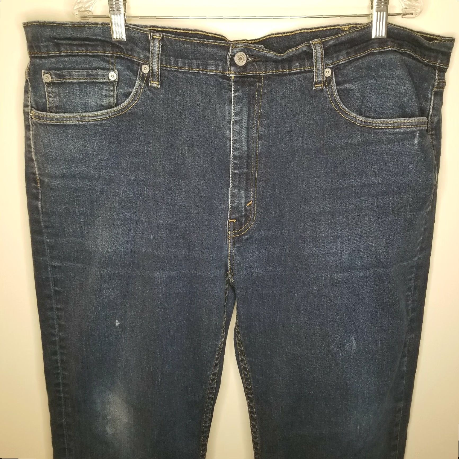 Levi's Levi's 514 Straight Jeans Men's Size 42x32 Blue Size US 42 / EU 58 - 2 Thumbnail