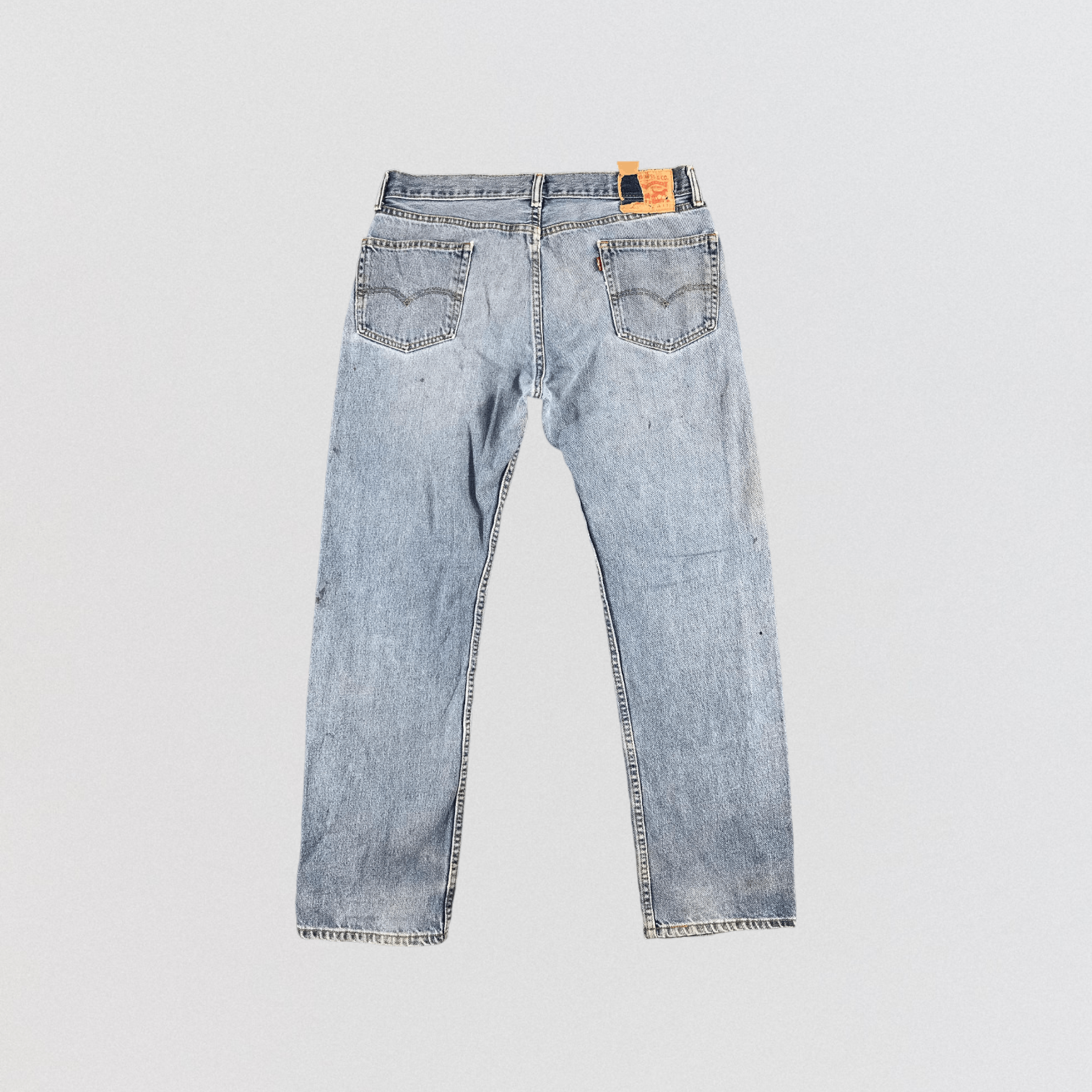 Levi's × Vintage Vintage Light Wash Levis 505 Jeans-JM1887 Size US 35 - 2 Thumbnail
